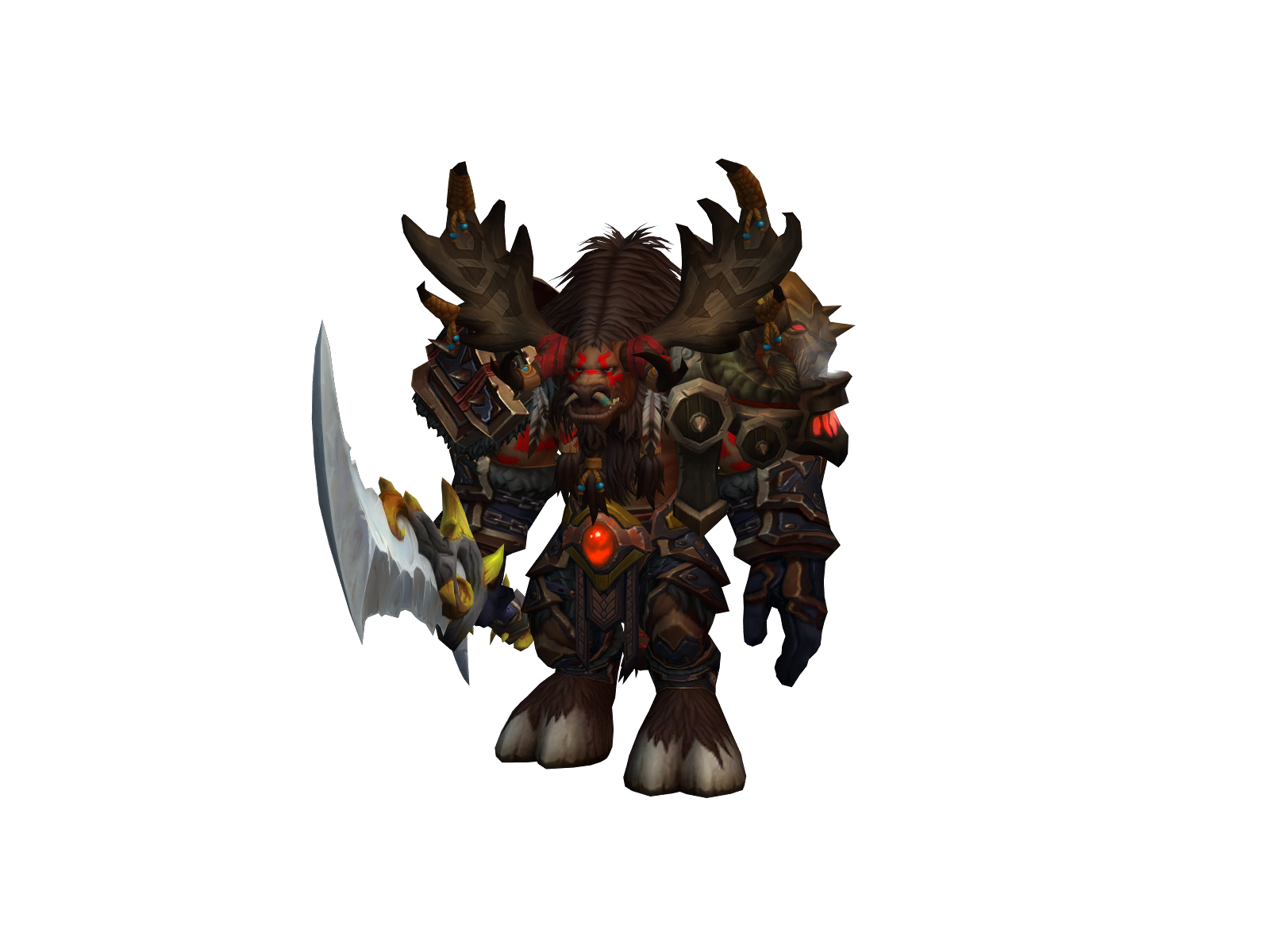 Redox 3D character render