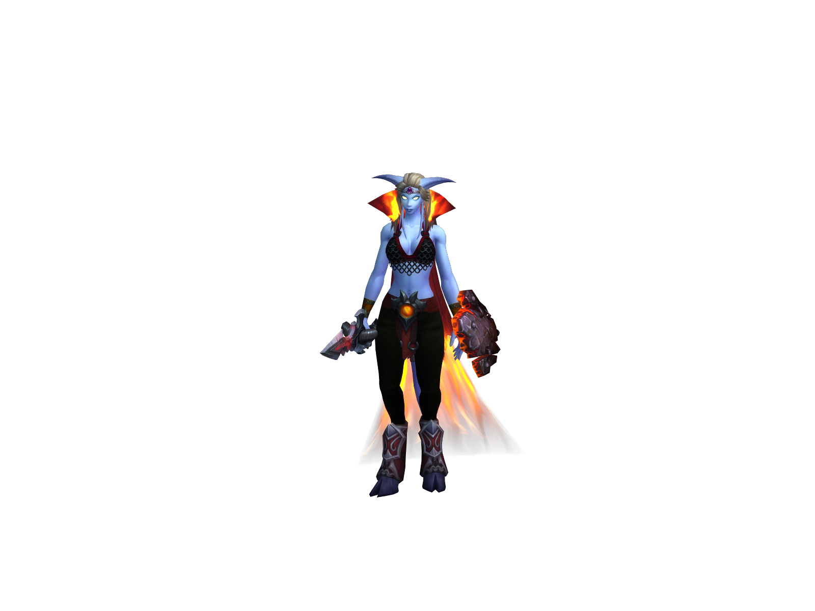 Ariashia 3D character render