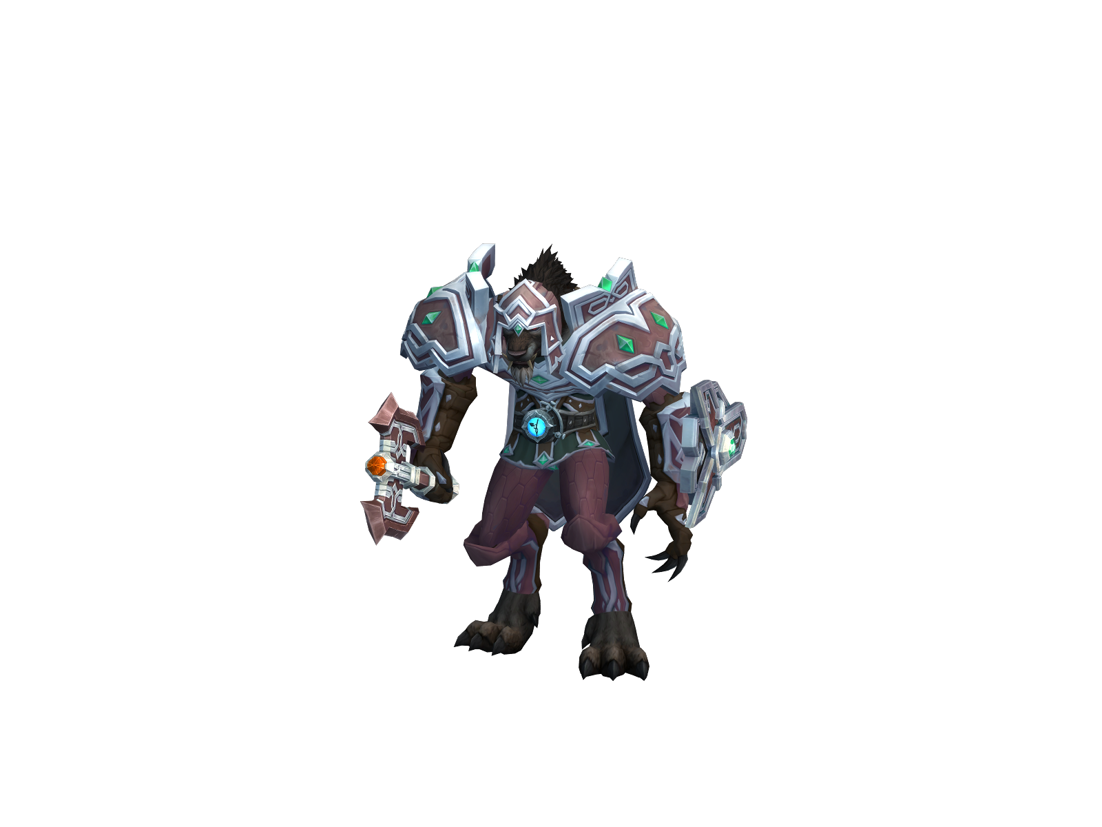 Warriordas character render