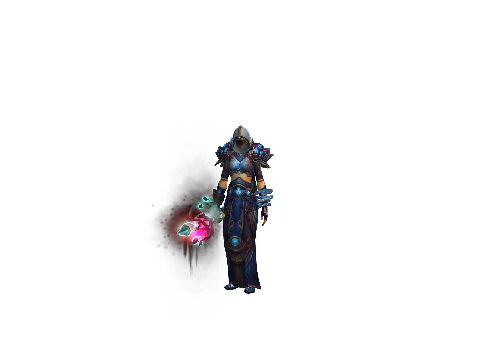 Casterqt 3D character render