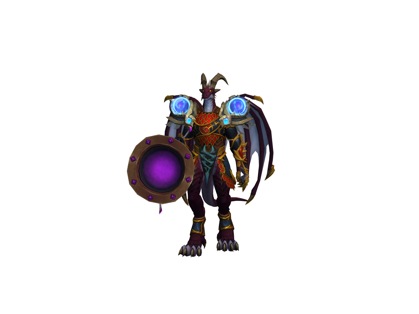 Mallone 3D character render