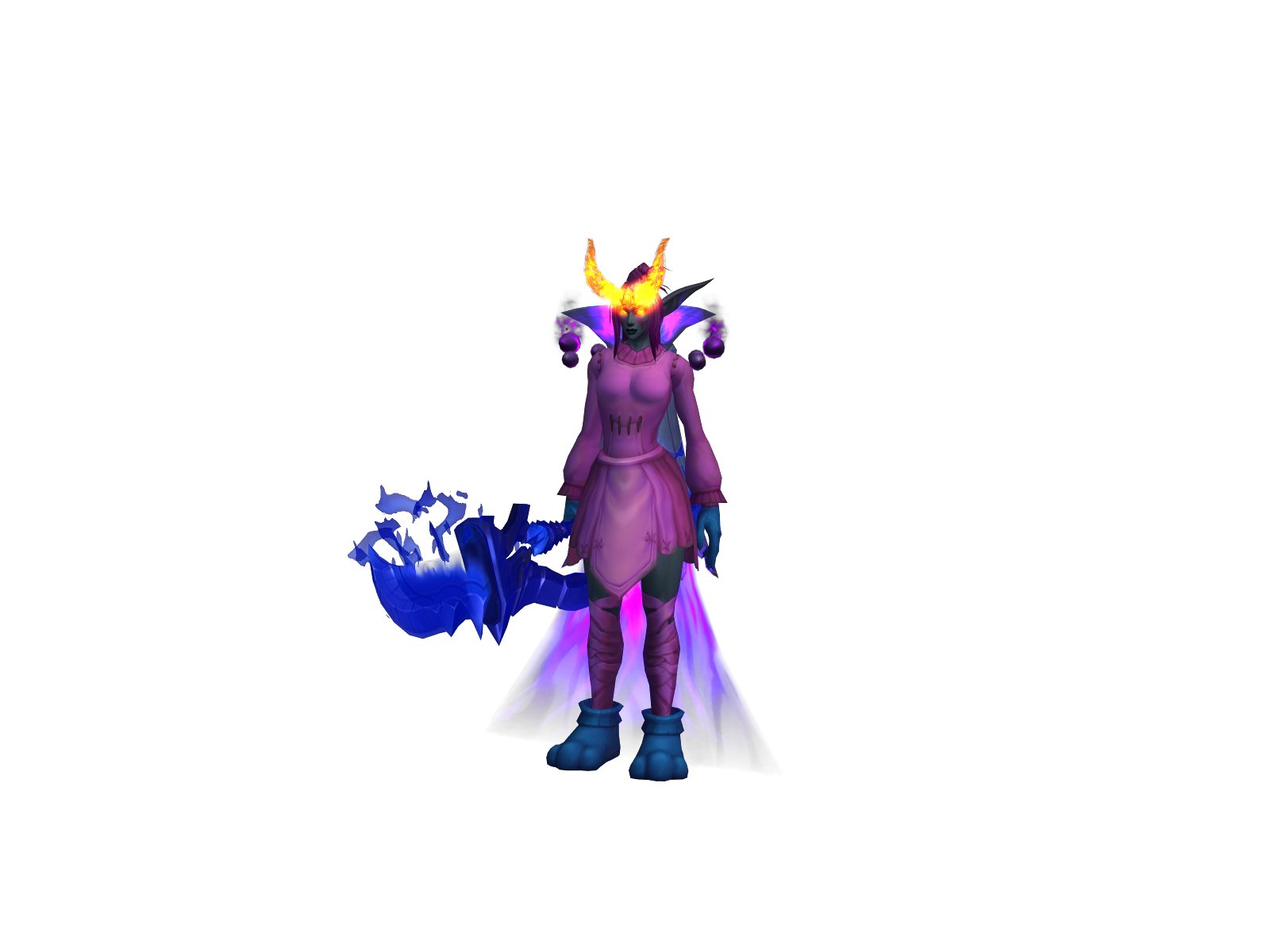 Druparya 3D character render