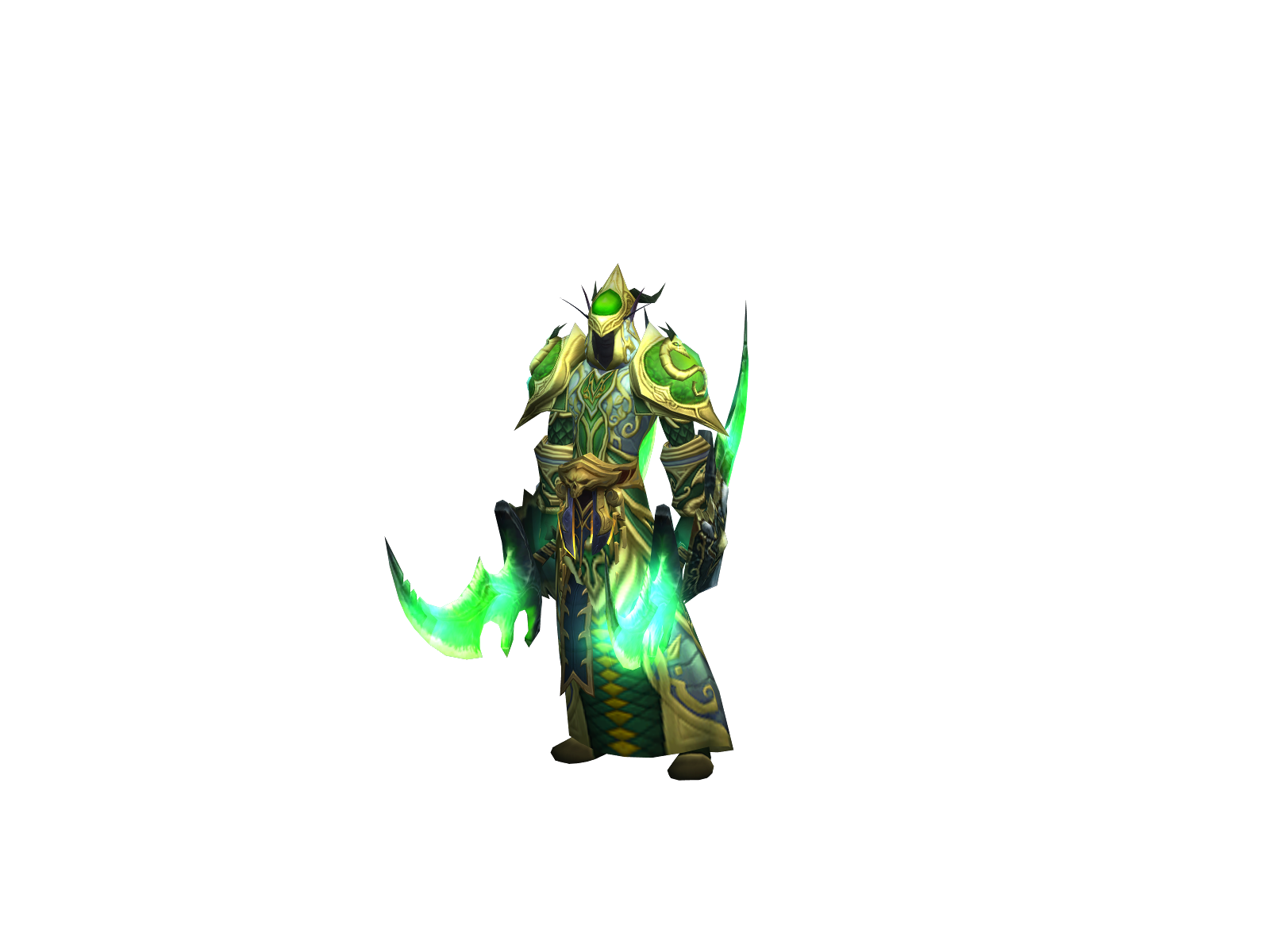 Izael 3D character render