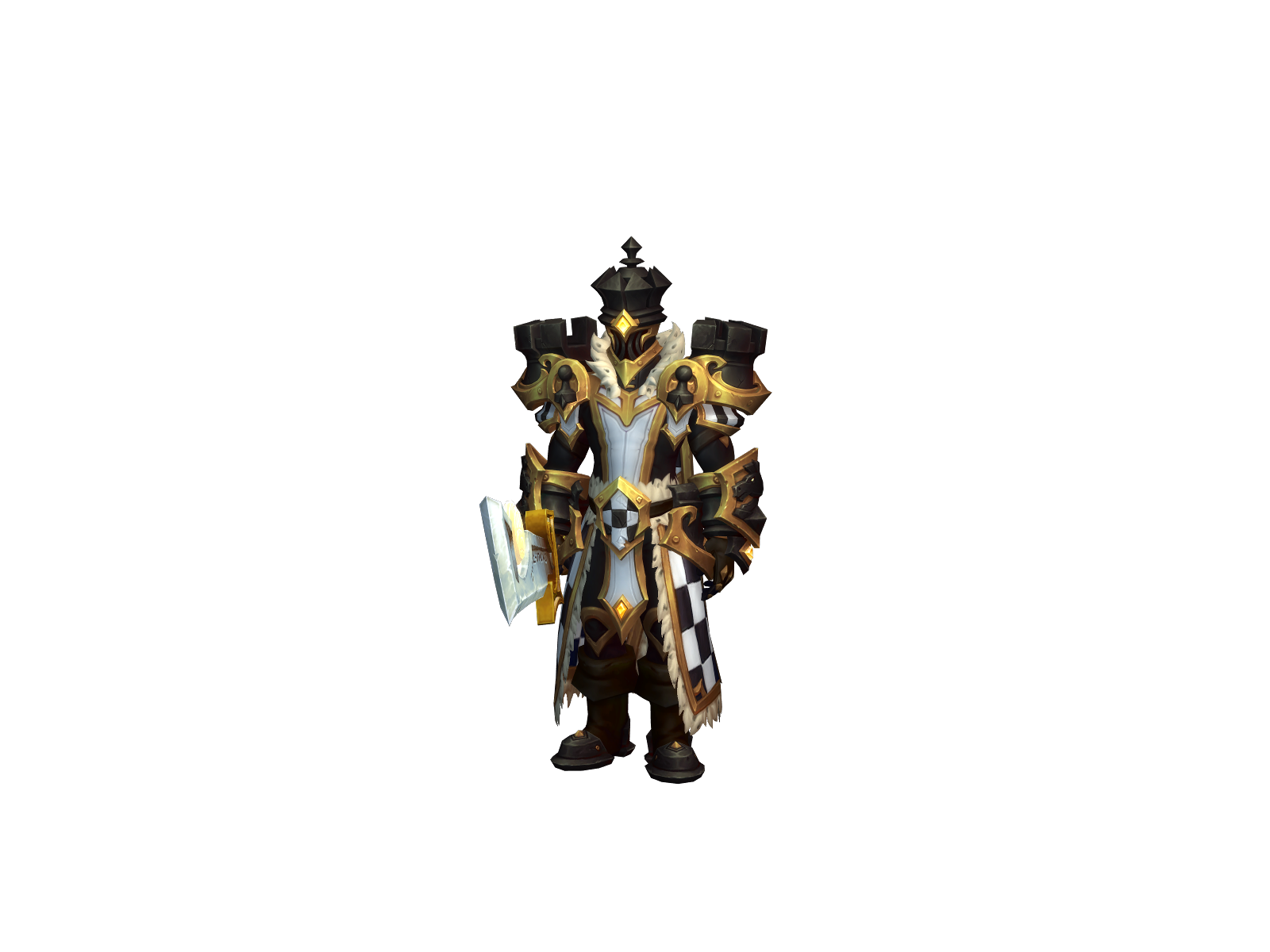gumper 3D character render