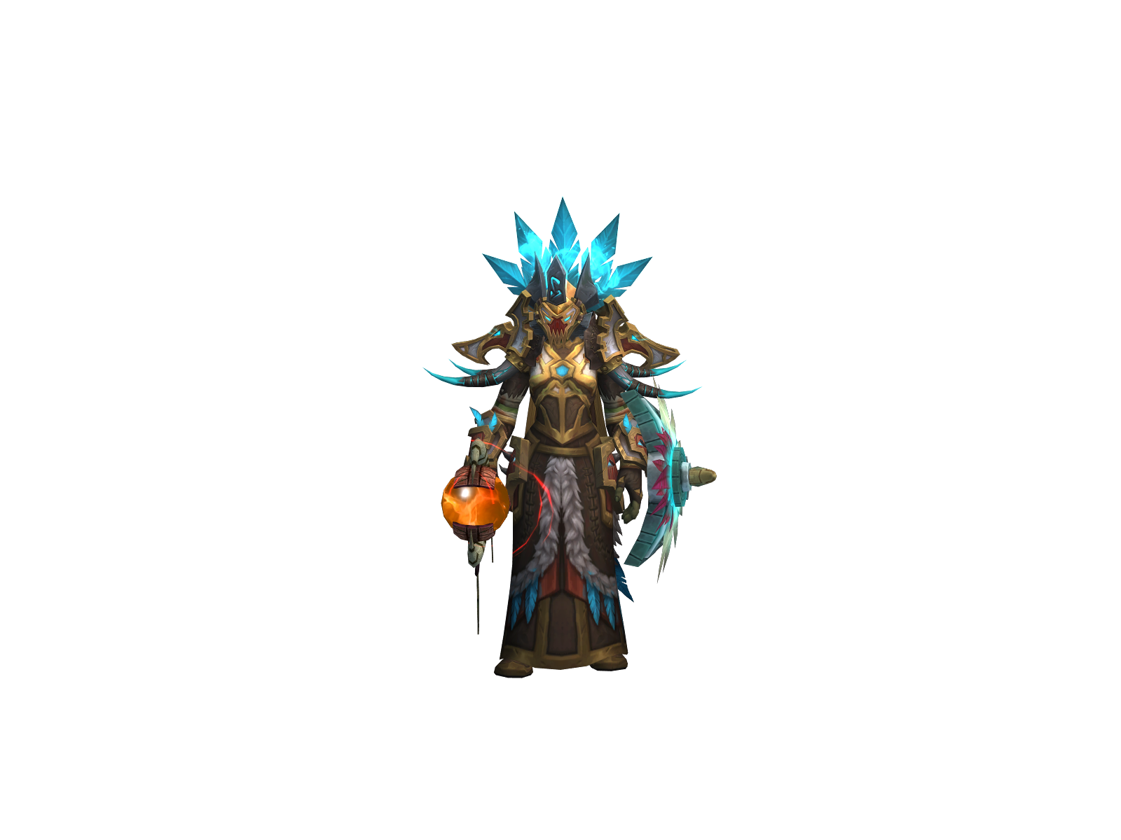 Excitening 3D character render