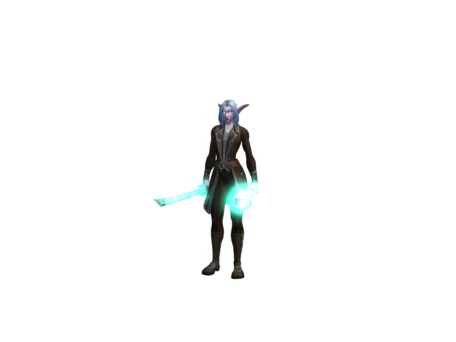 Skogskvinnan 3D character render
