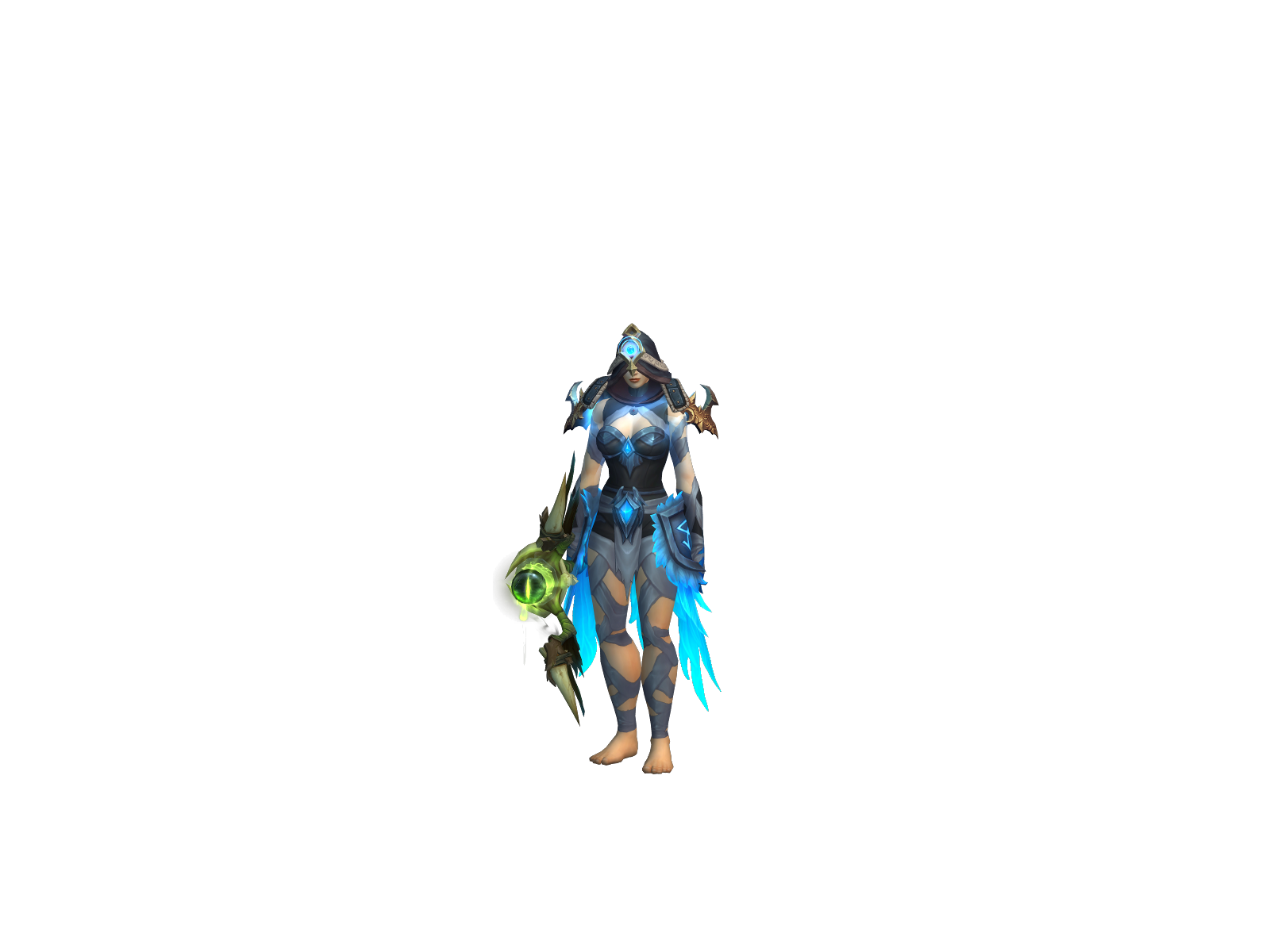 Psta 3D character render