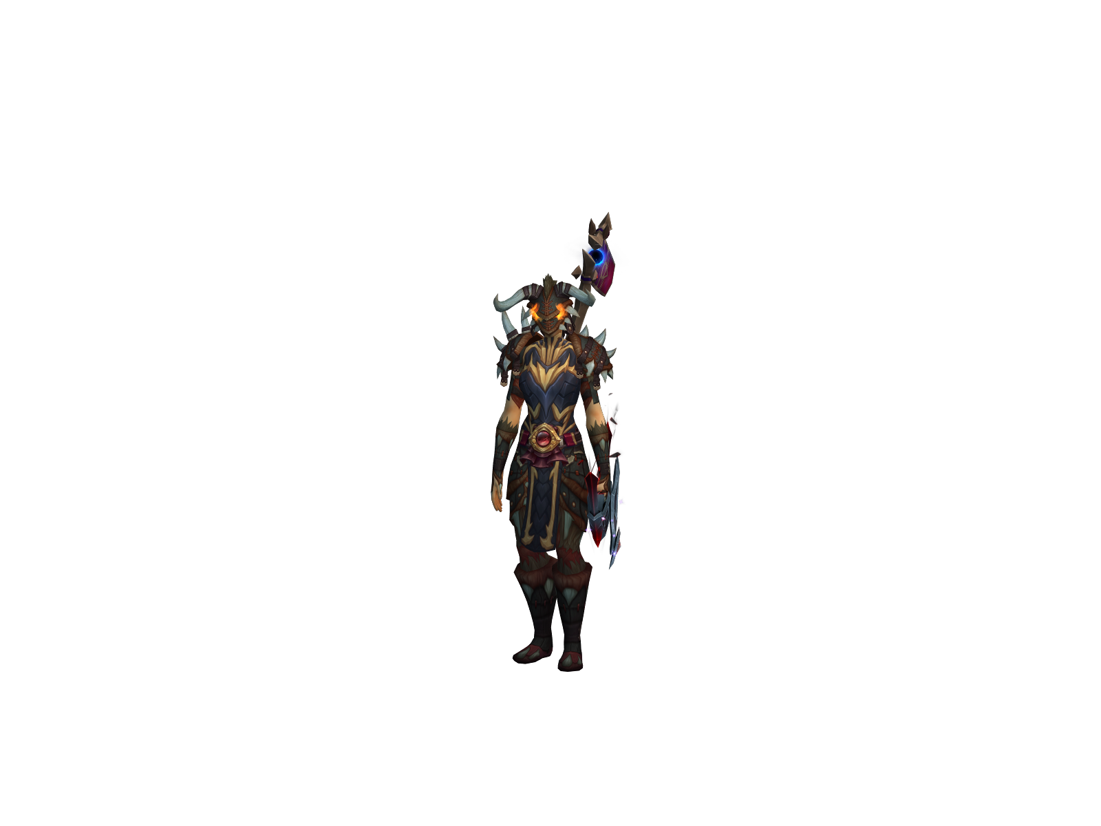 Veÿl 3D character render