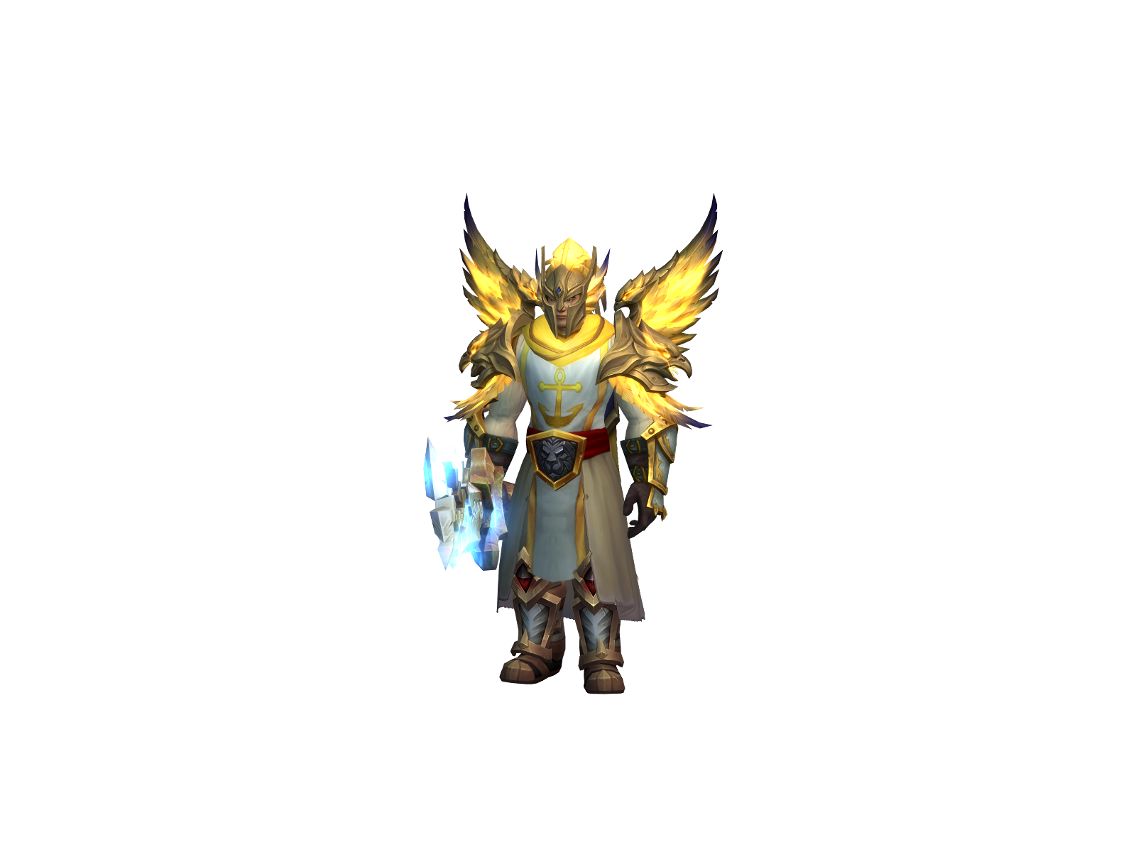 Hyall 3D character render