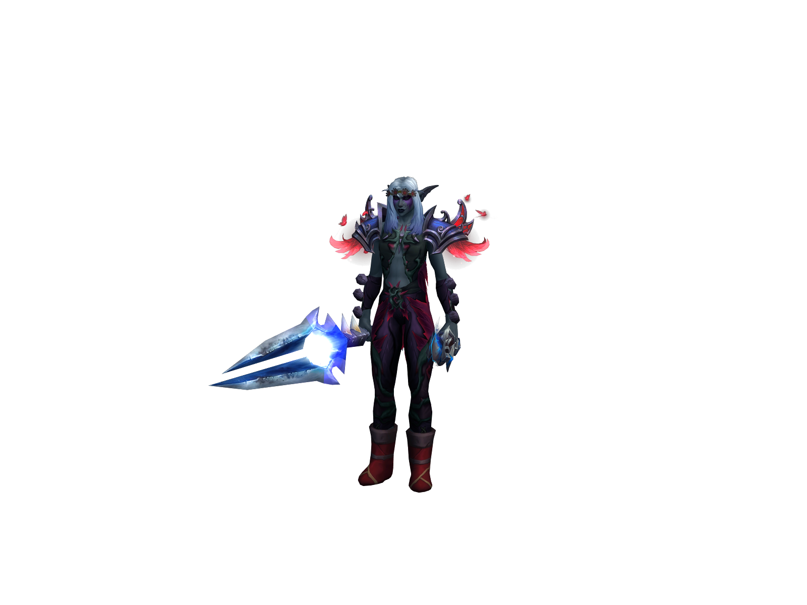 Tzafu 3D character render