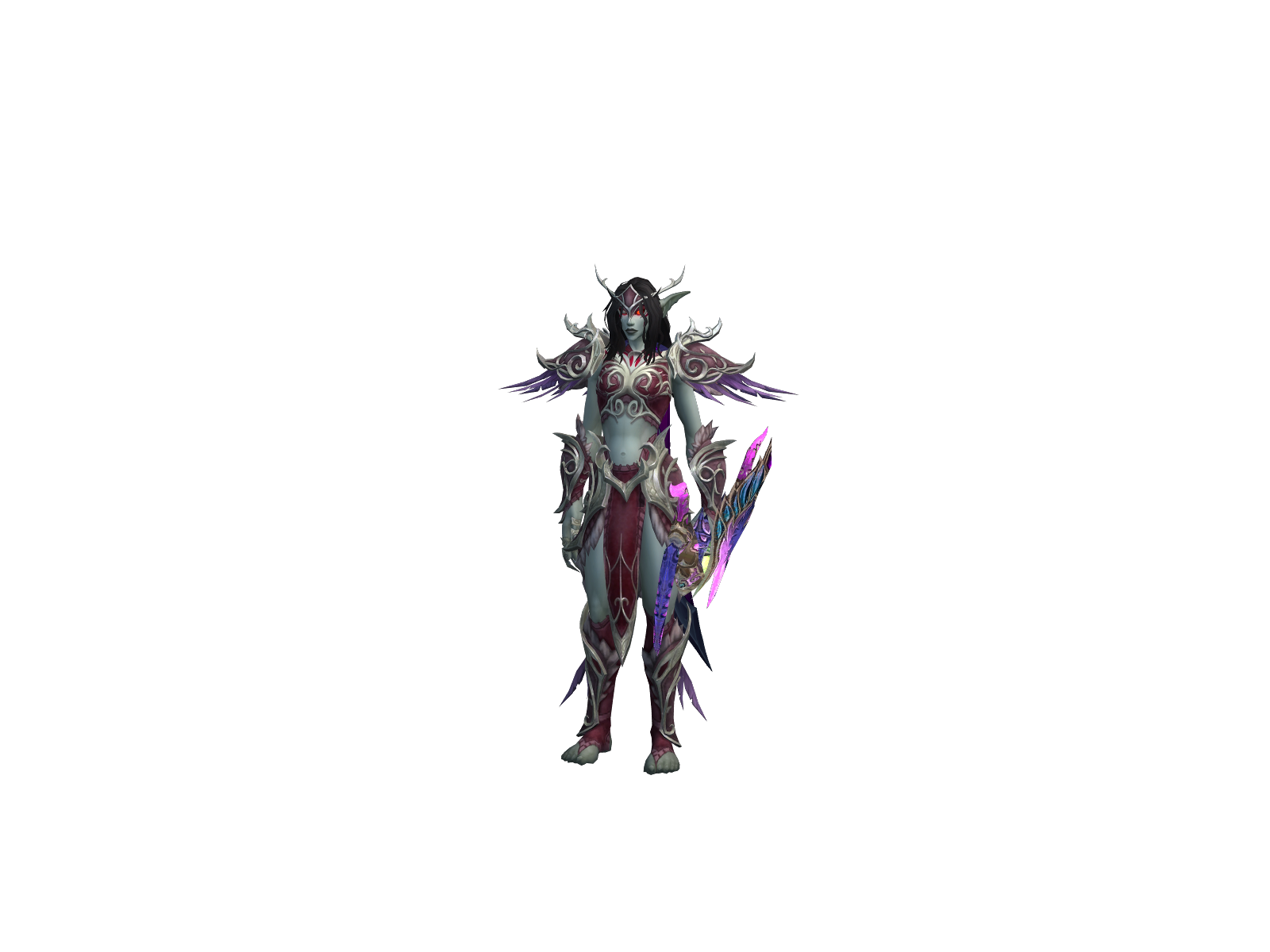Ghostdvision 3D character render