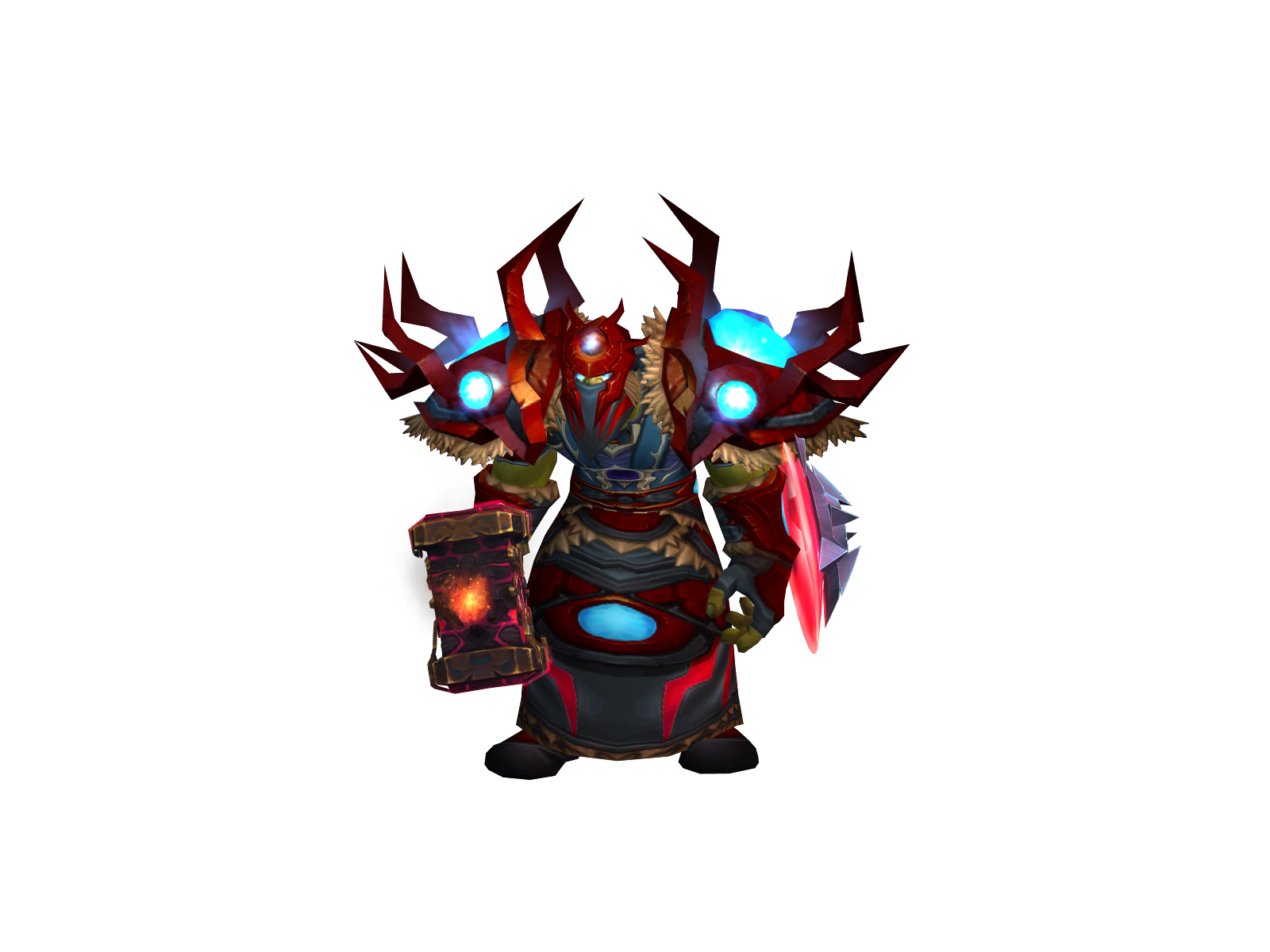 Fuzzywaagh 3D character render