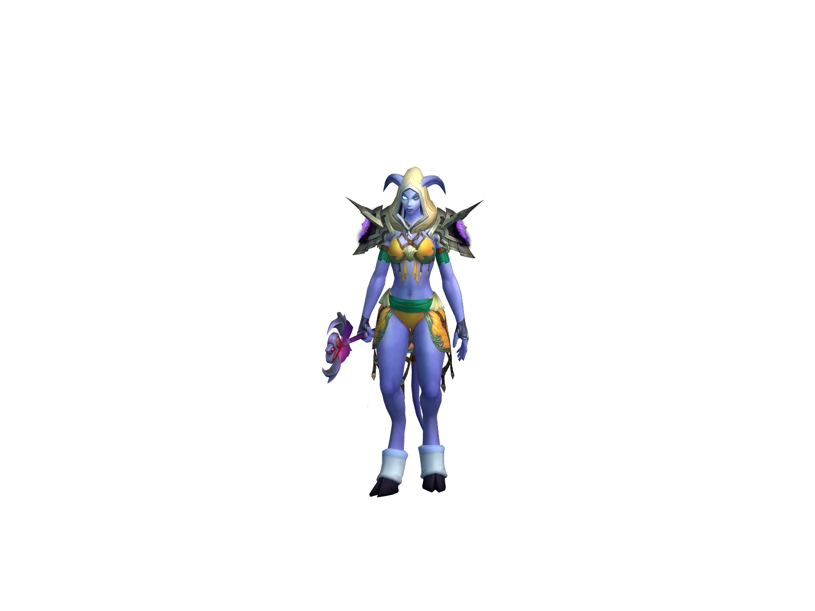 Kattara 3D character render