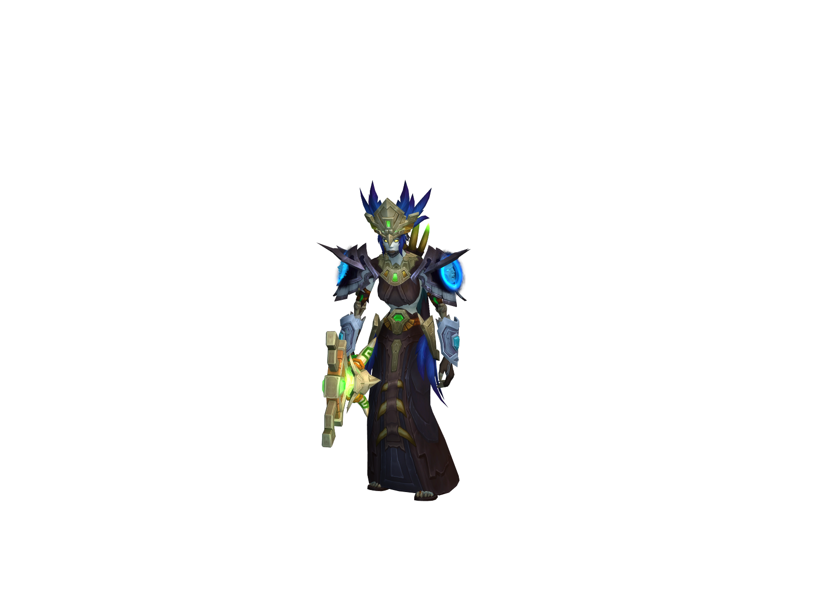 Erazéd 3D character render