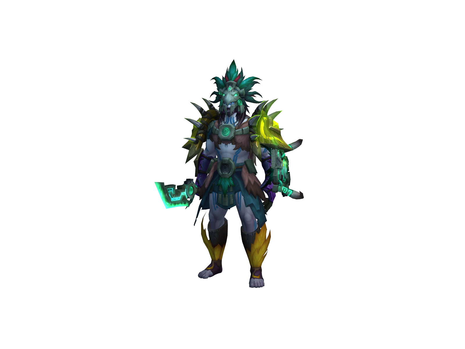 Deíu 3D character render