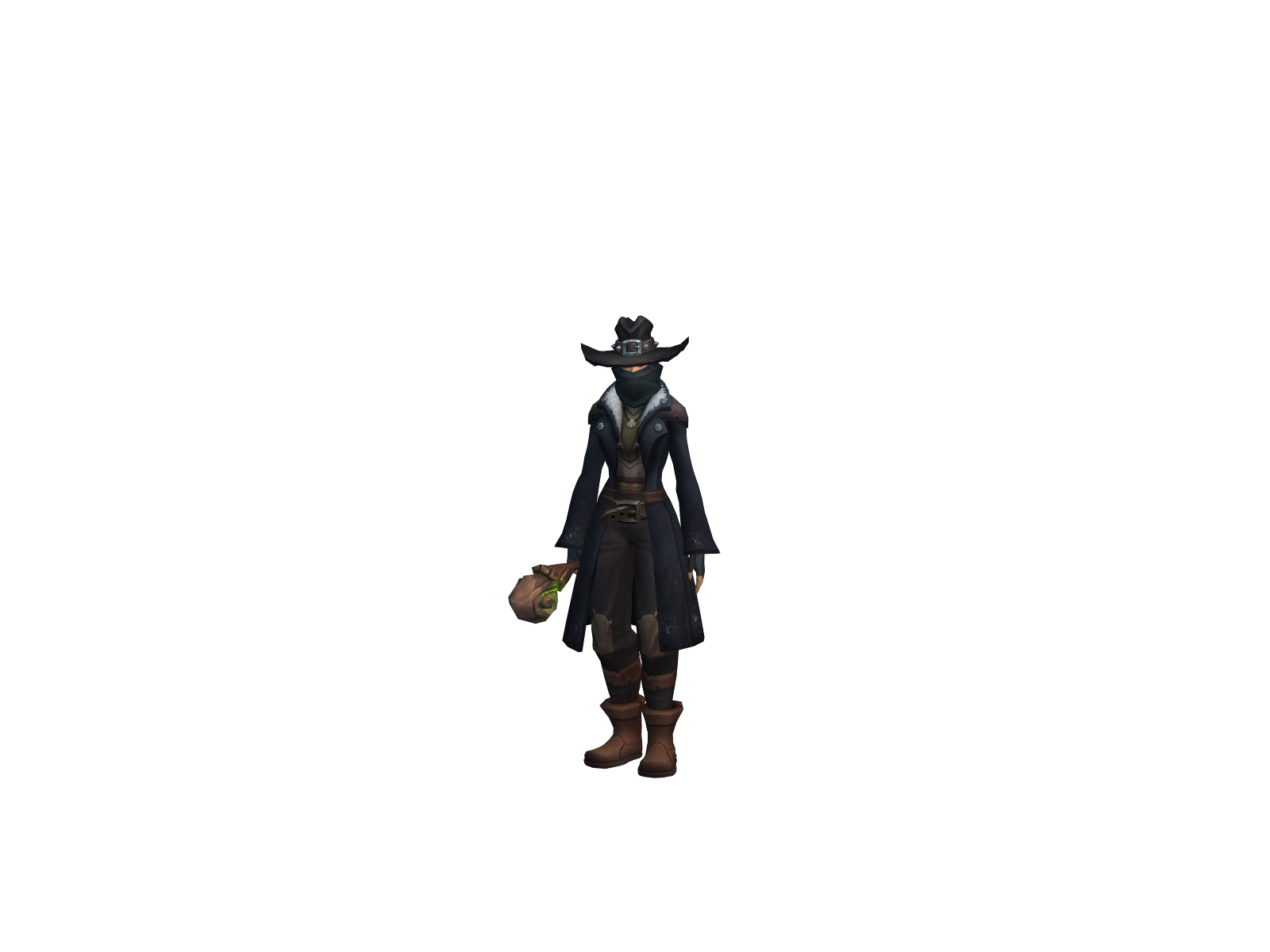 ashfury 3D character render