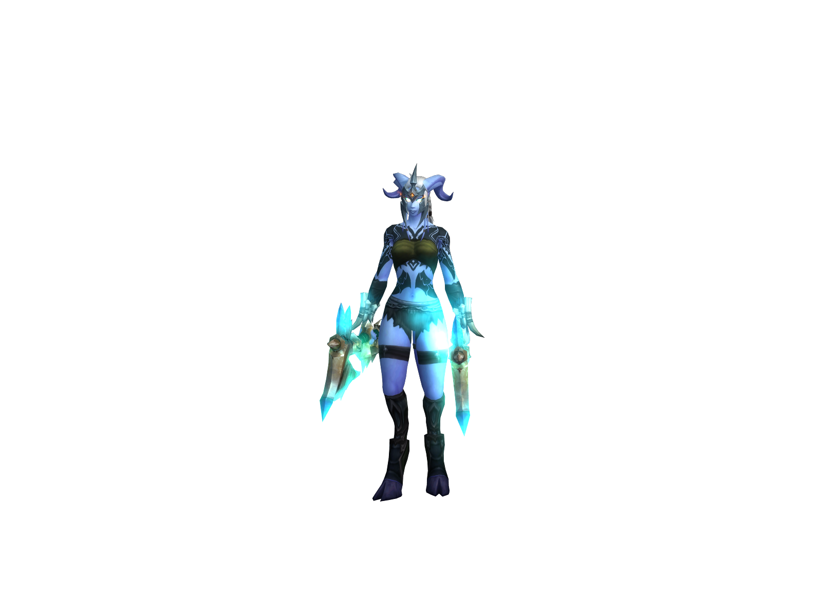 Nazgulette 3D character render