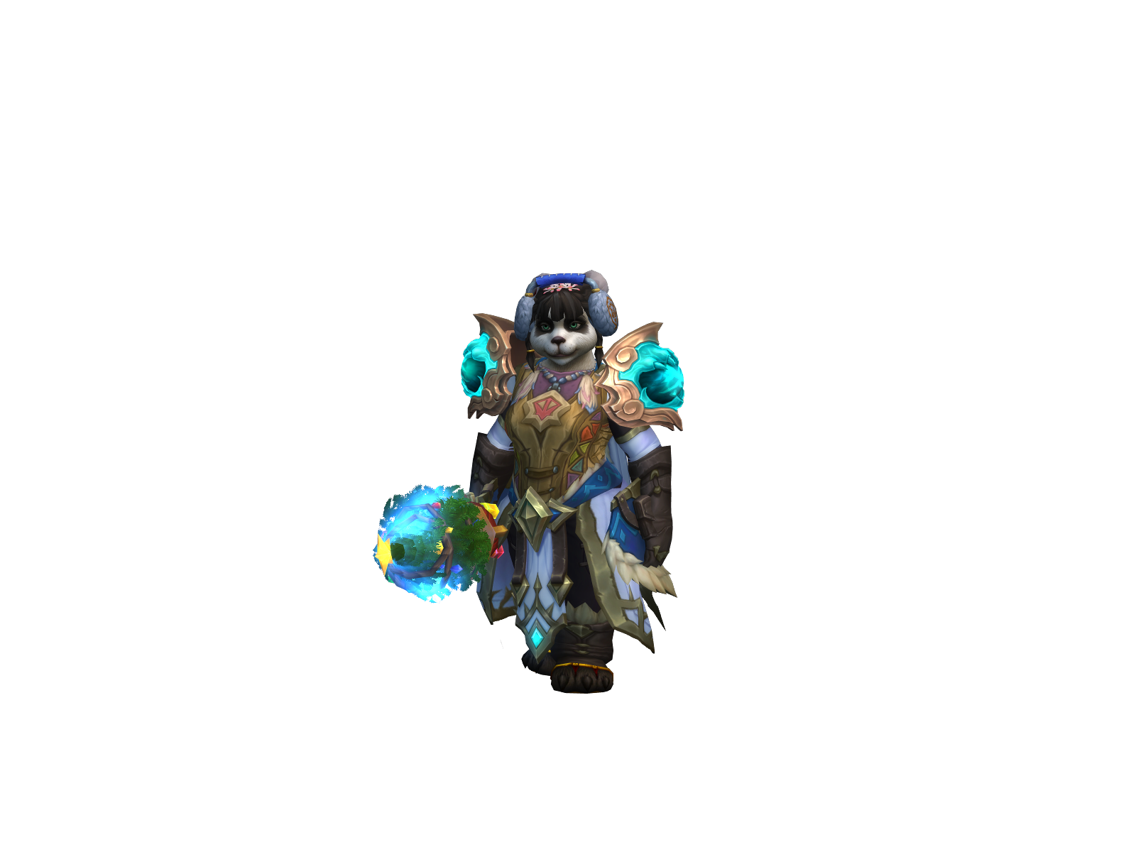 Puremorphine 3D character render