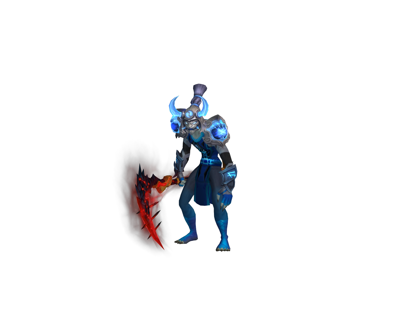 Fufist 3D character render