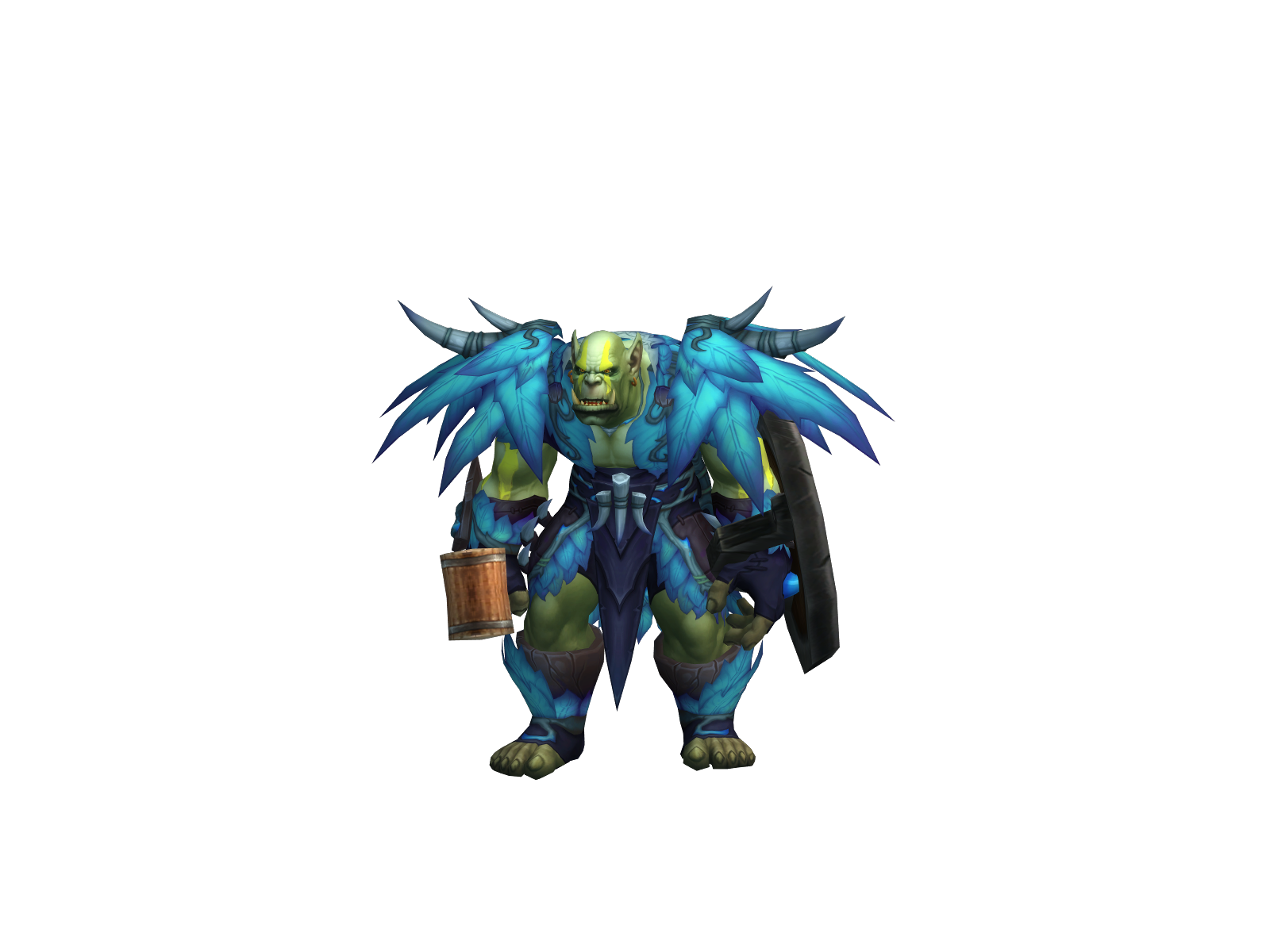 Jirên 3D character render