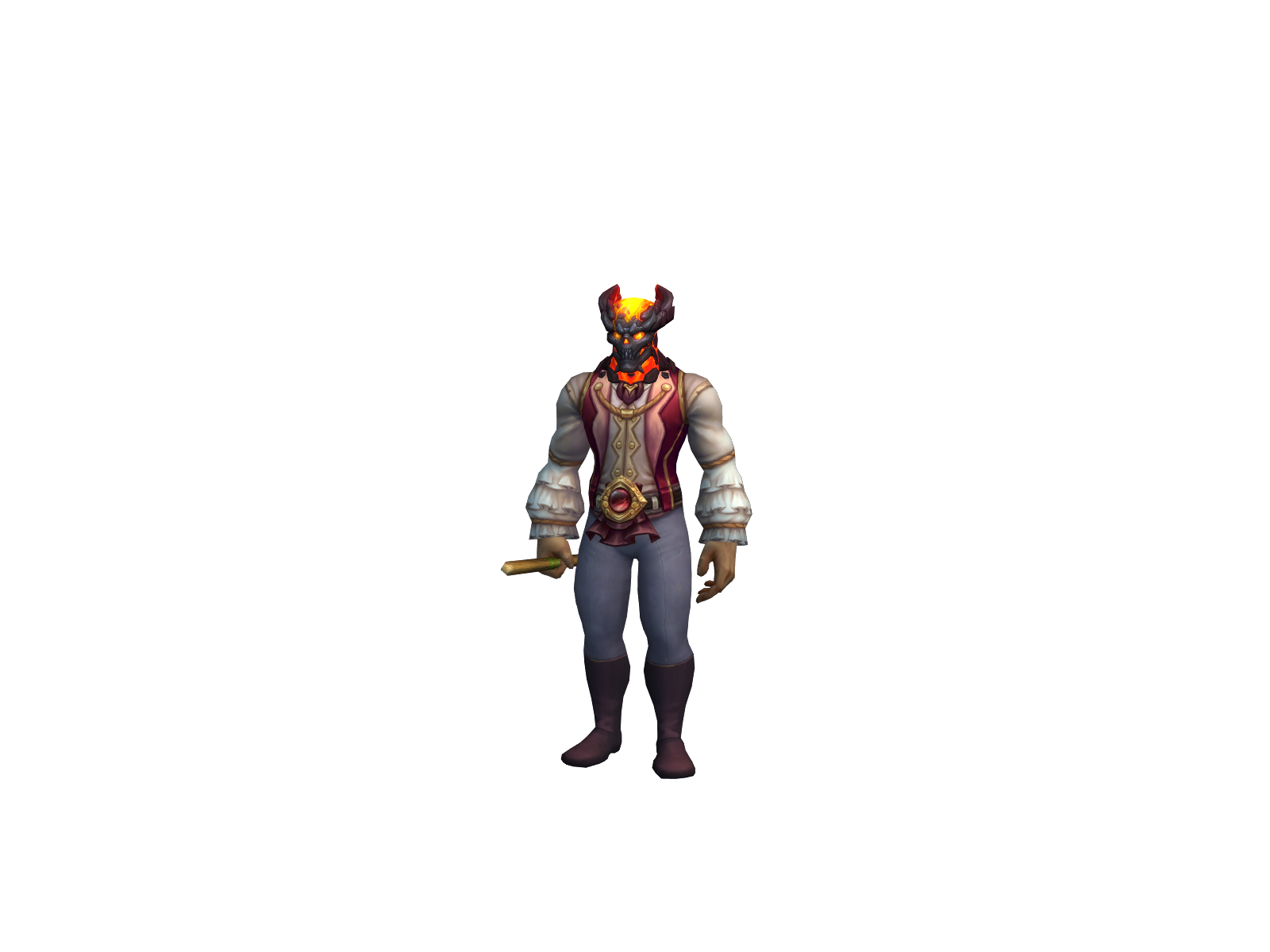 Cinderbinder 3D character render