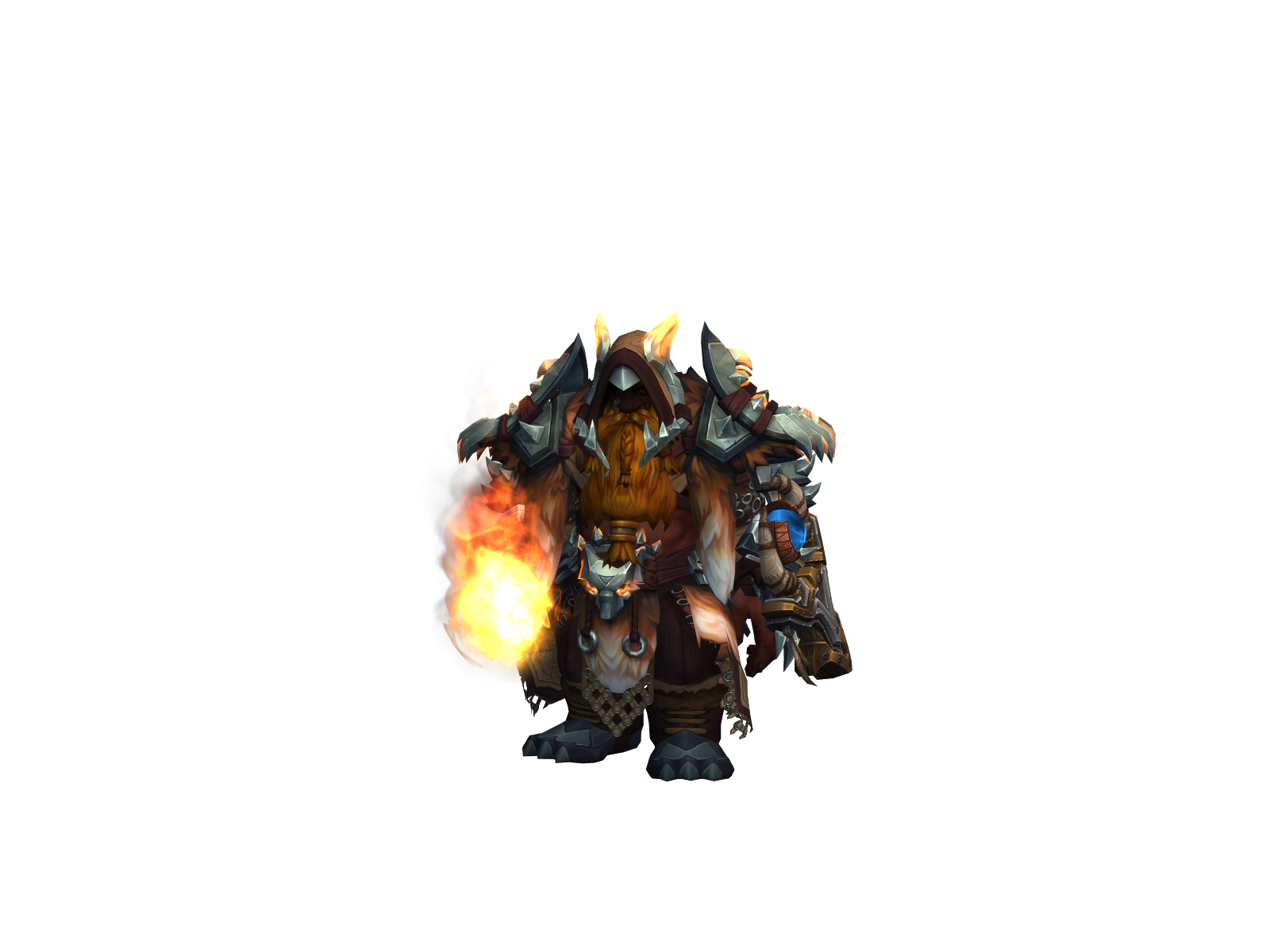 Becher 3D character render