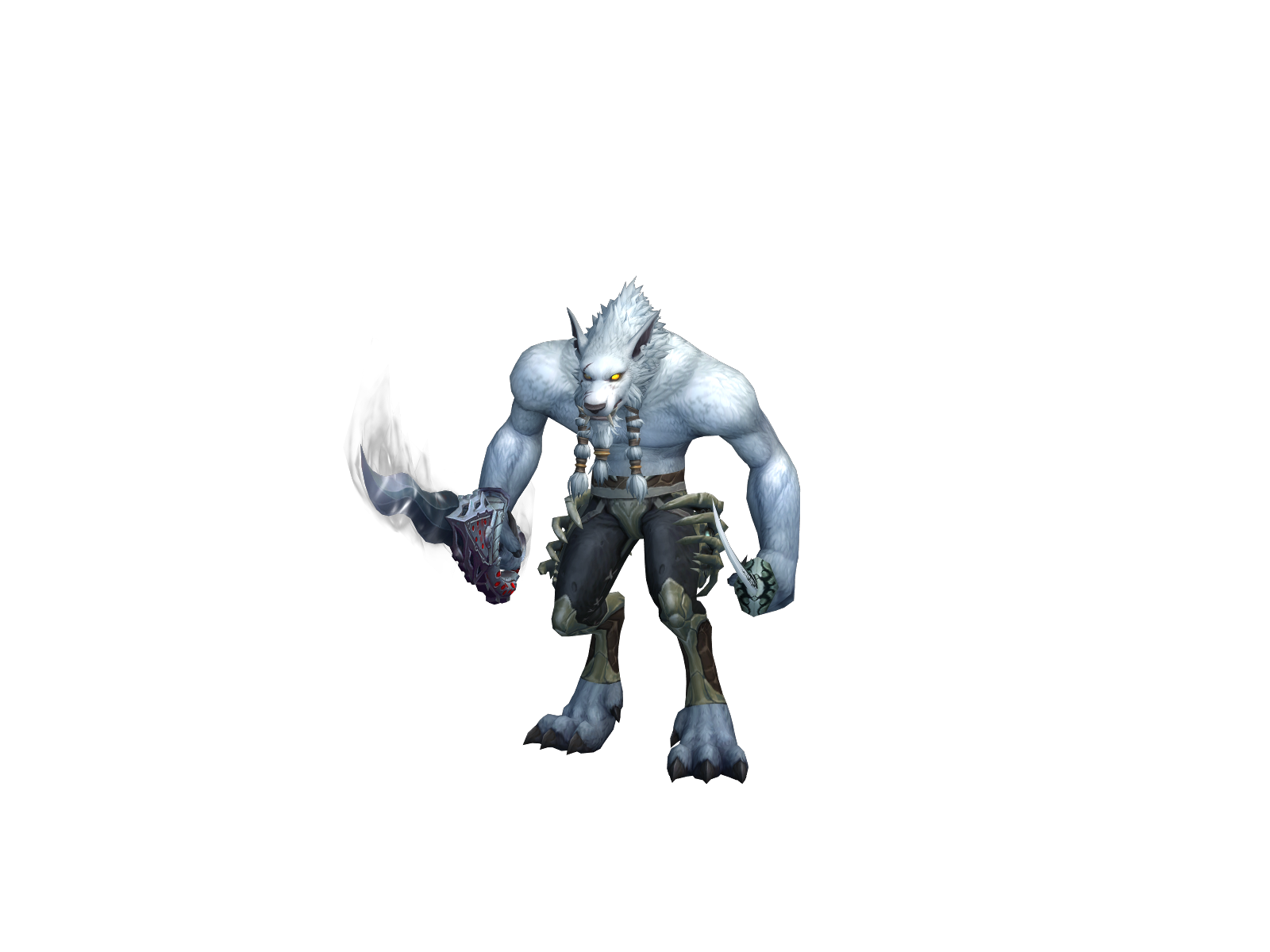 Disturbëd 3D character render