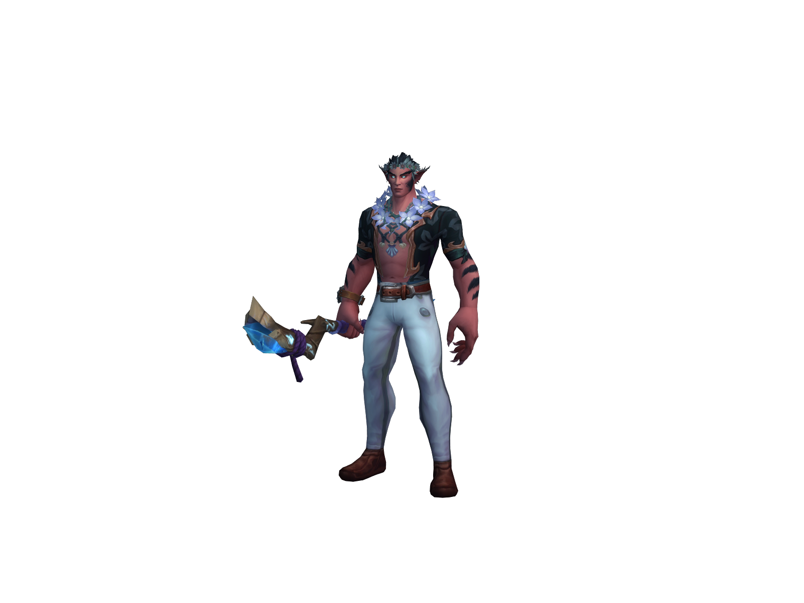 Záborg 3D character render