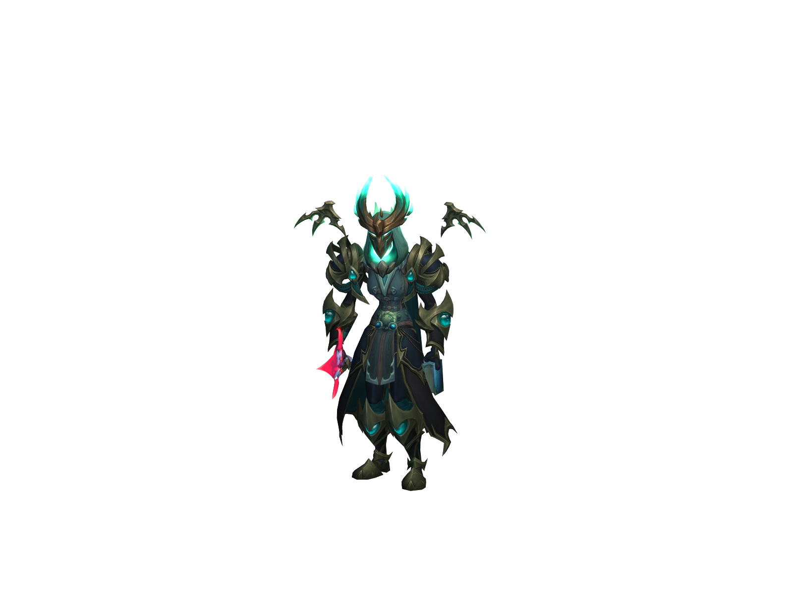 Skrwu 3D character render