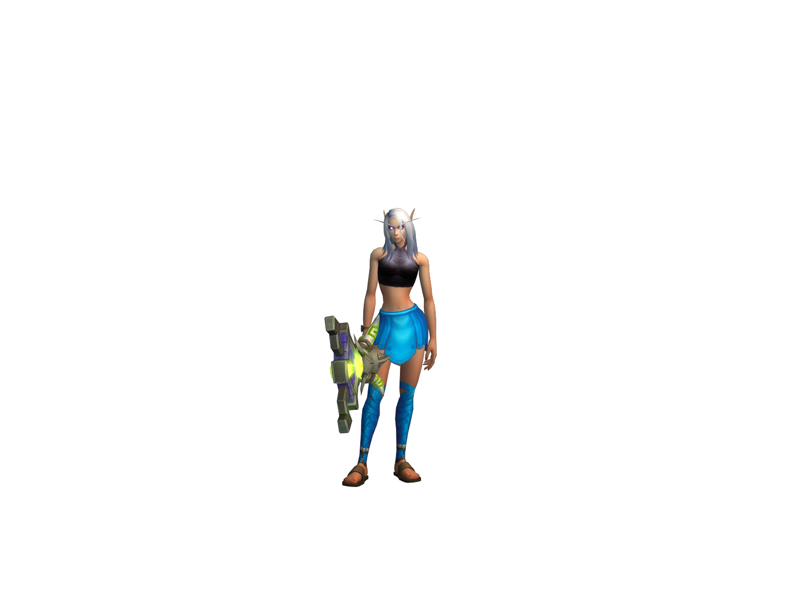 Evernewjoy 3D character render