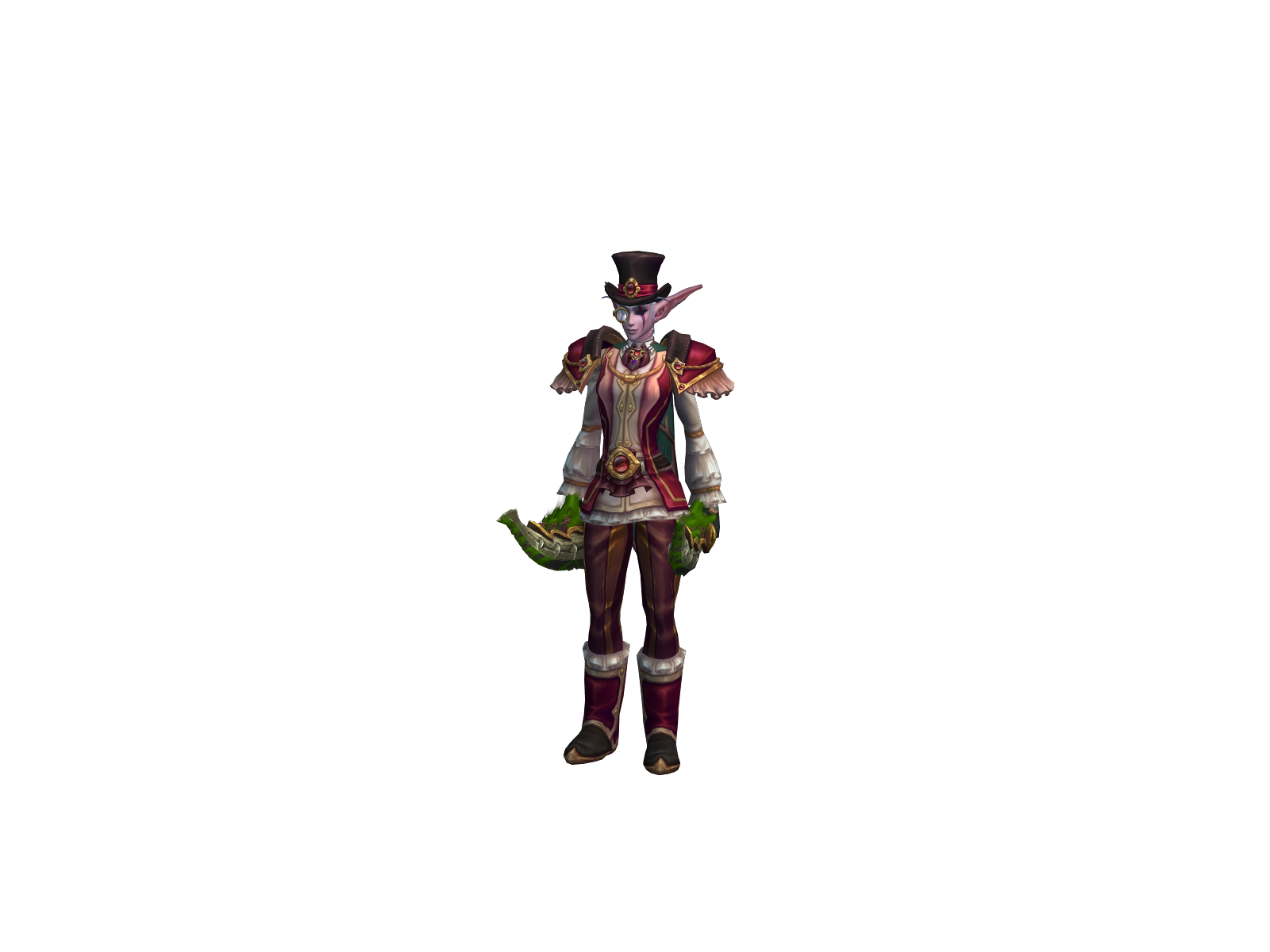 Grillolivern 3D character render
