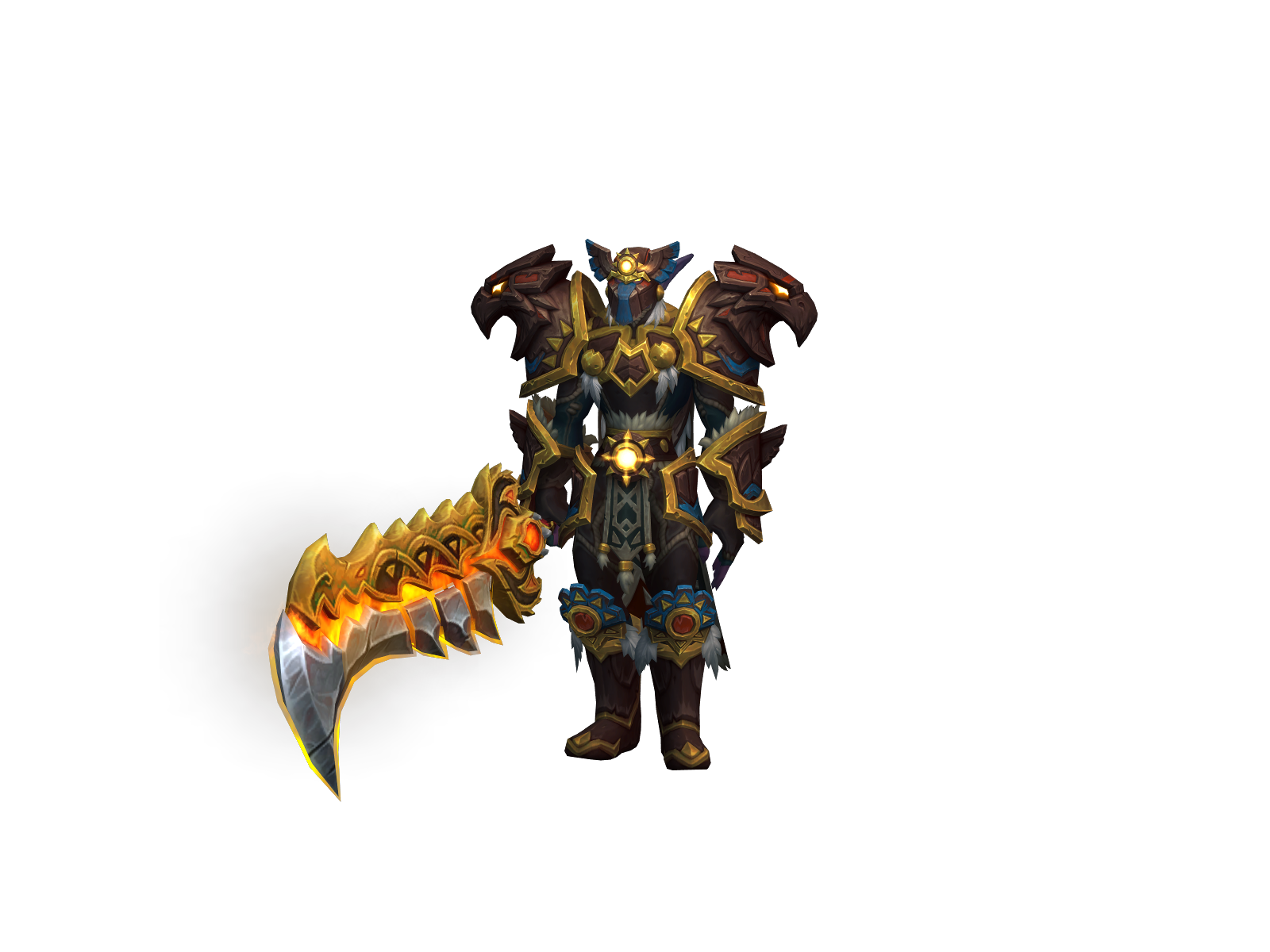 Yperaspistis 3D character render