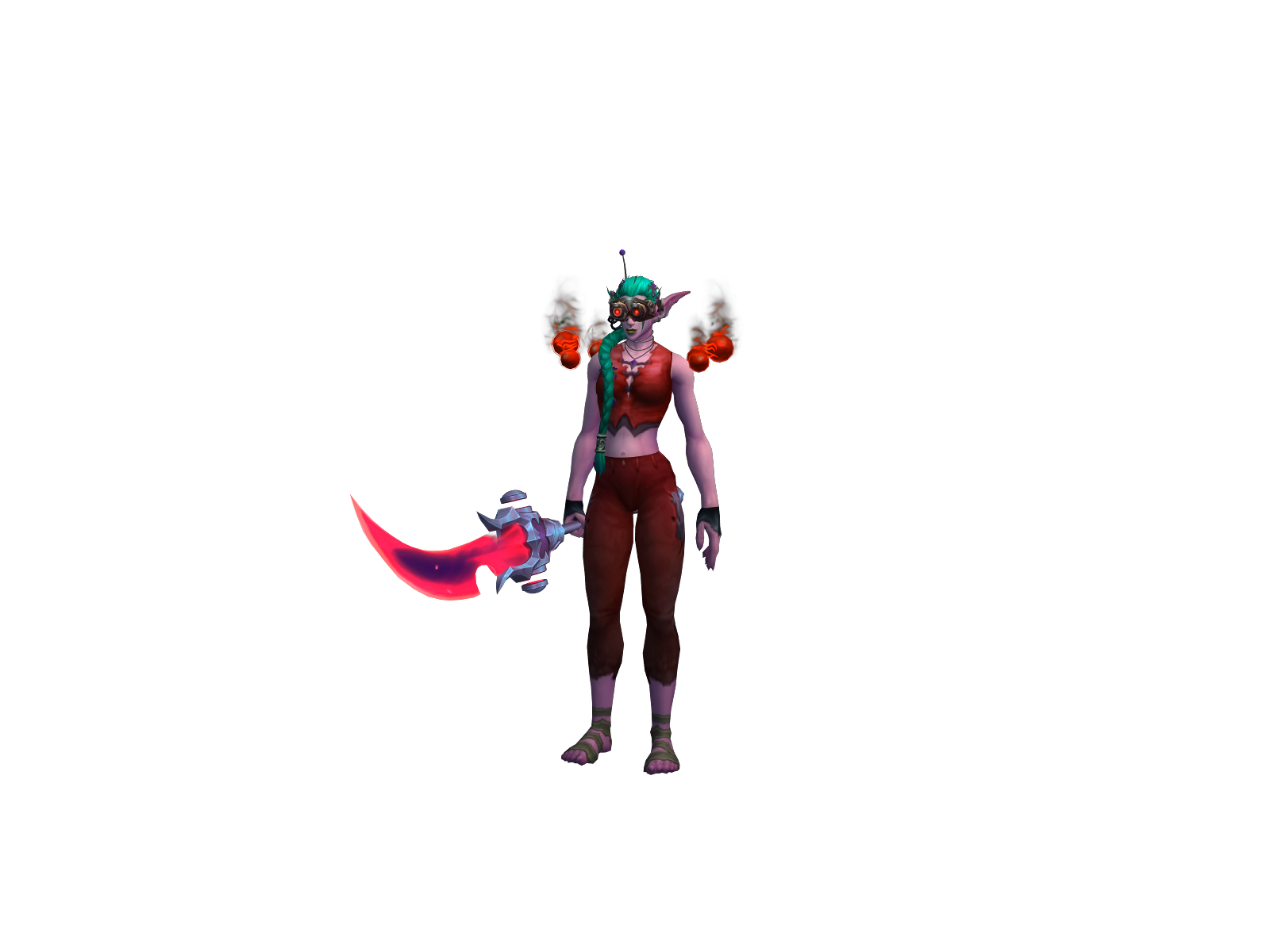 Bimýou 3D character render