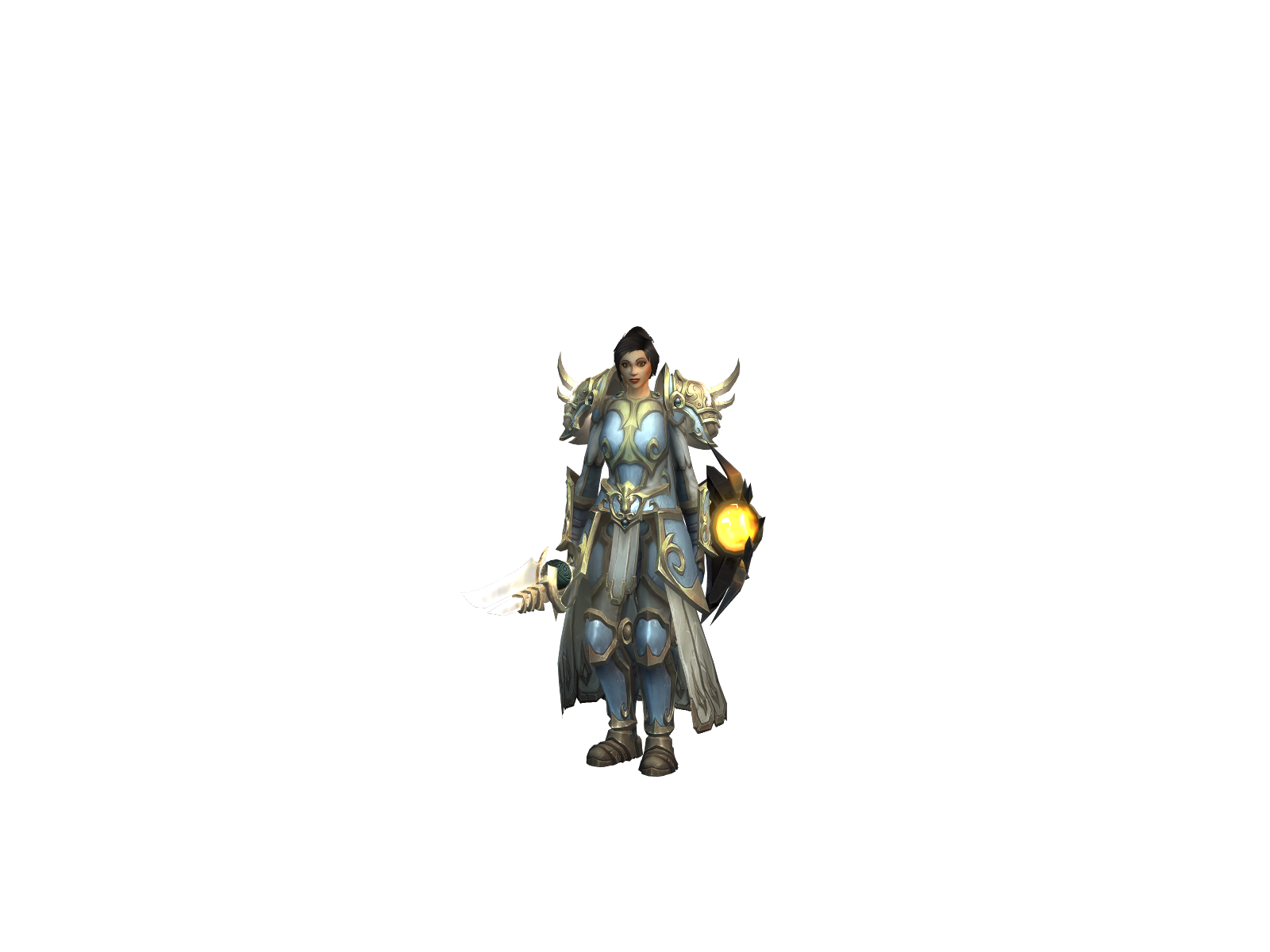 Mombetty 3D character render