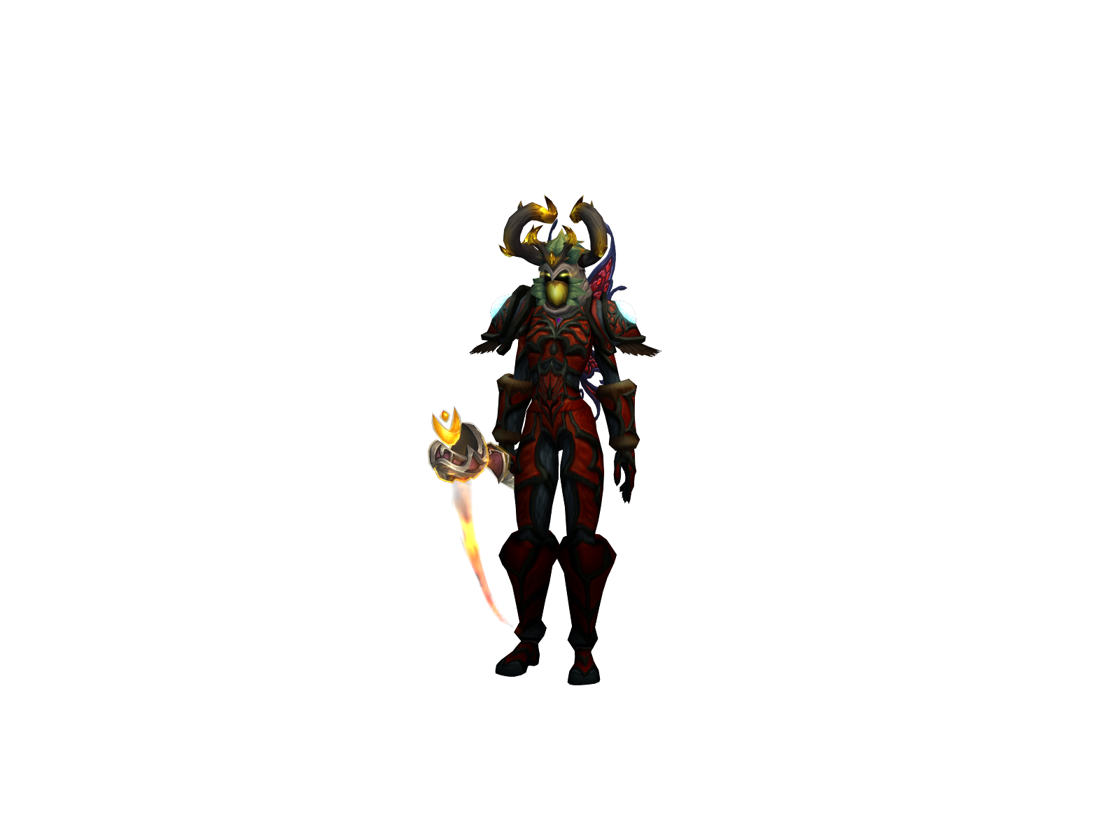 Fajndud 3D character render