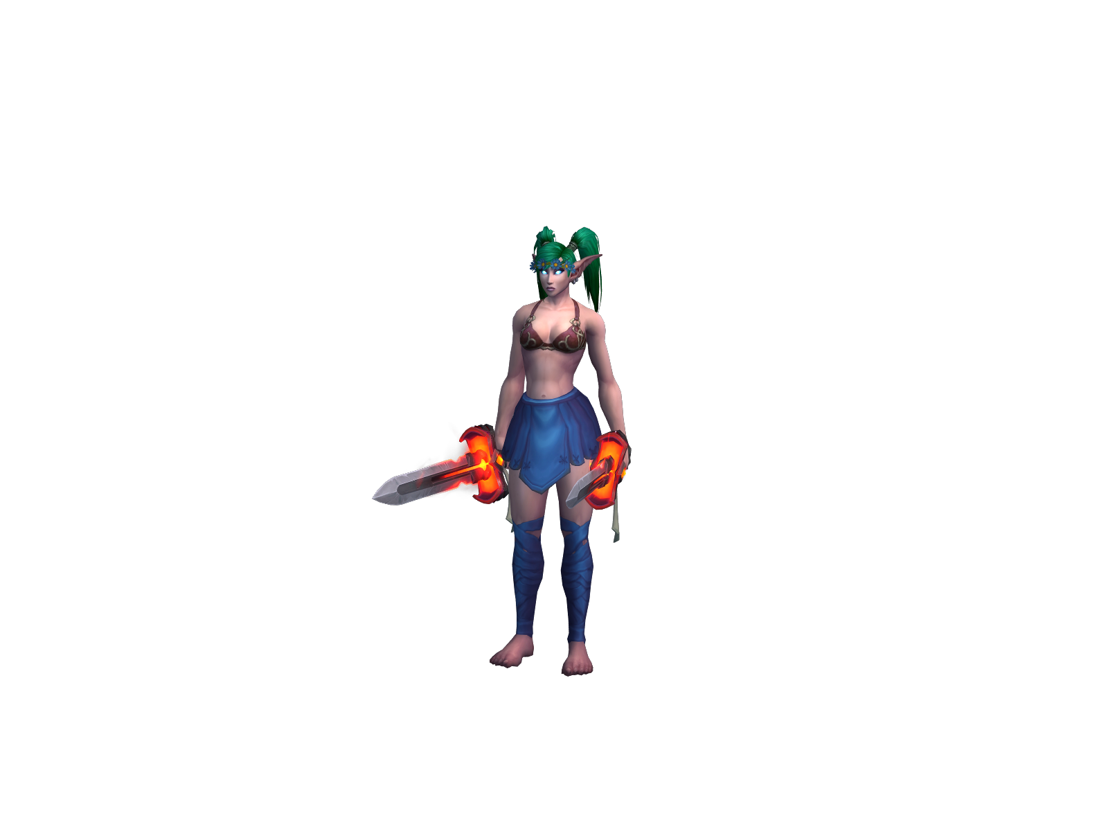 Furbetta 3D character render