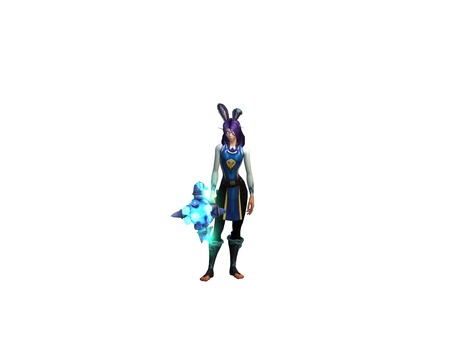 Magepls 3D character render