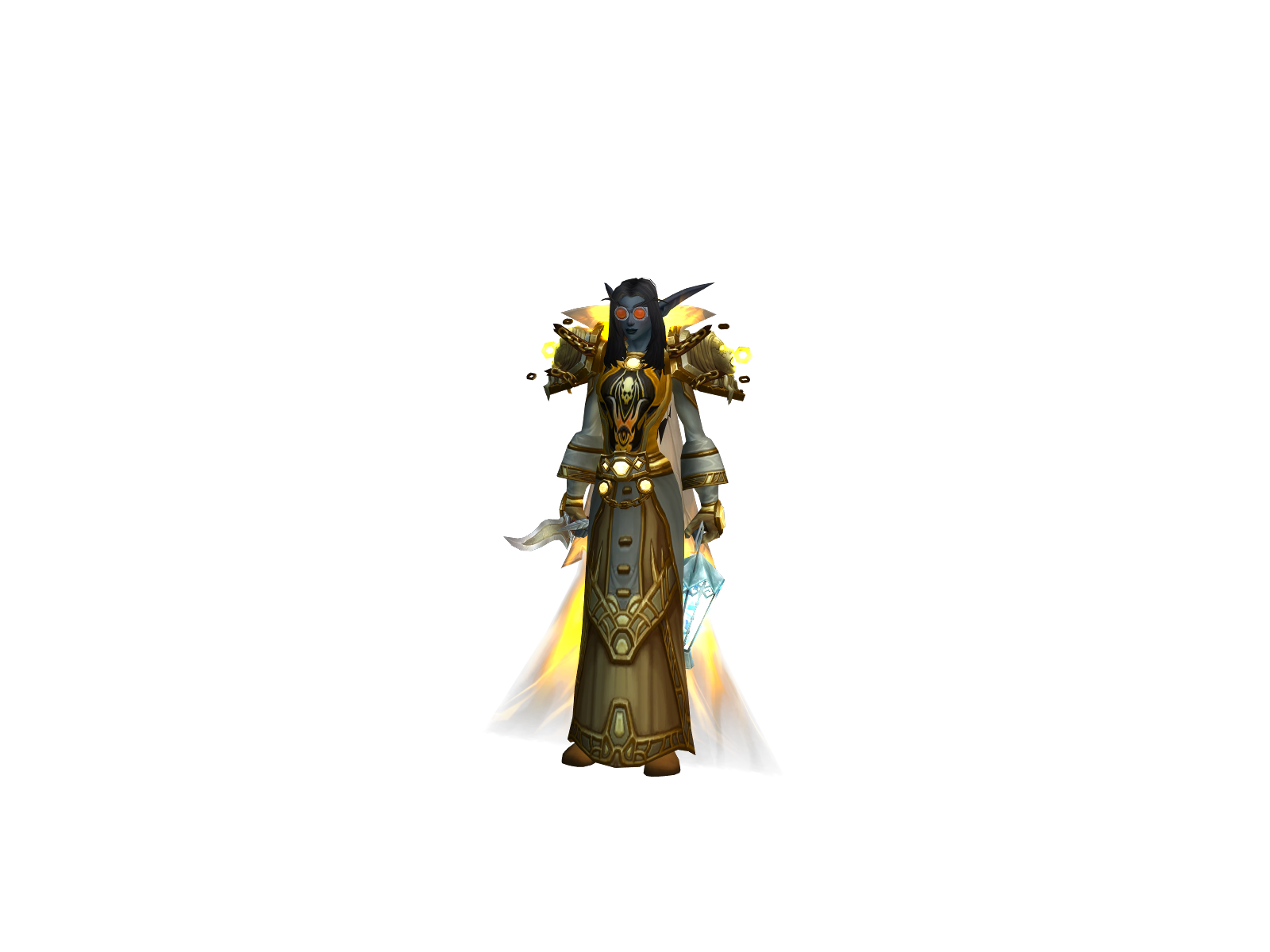 Nightcalls 3D character render