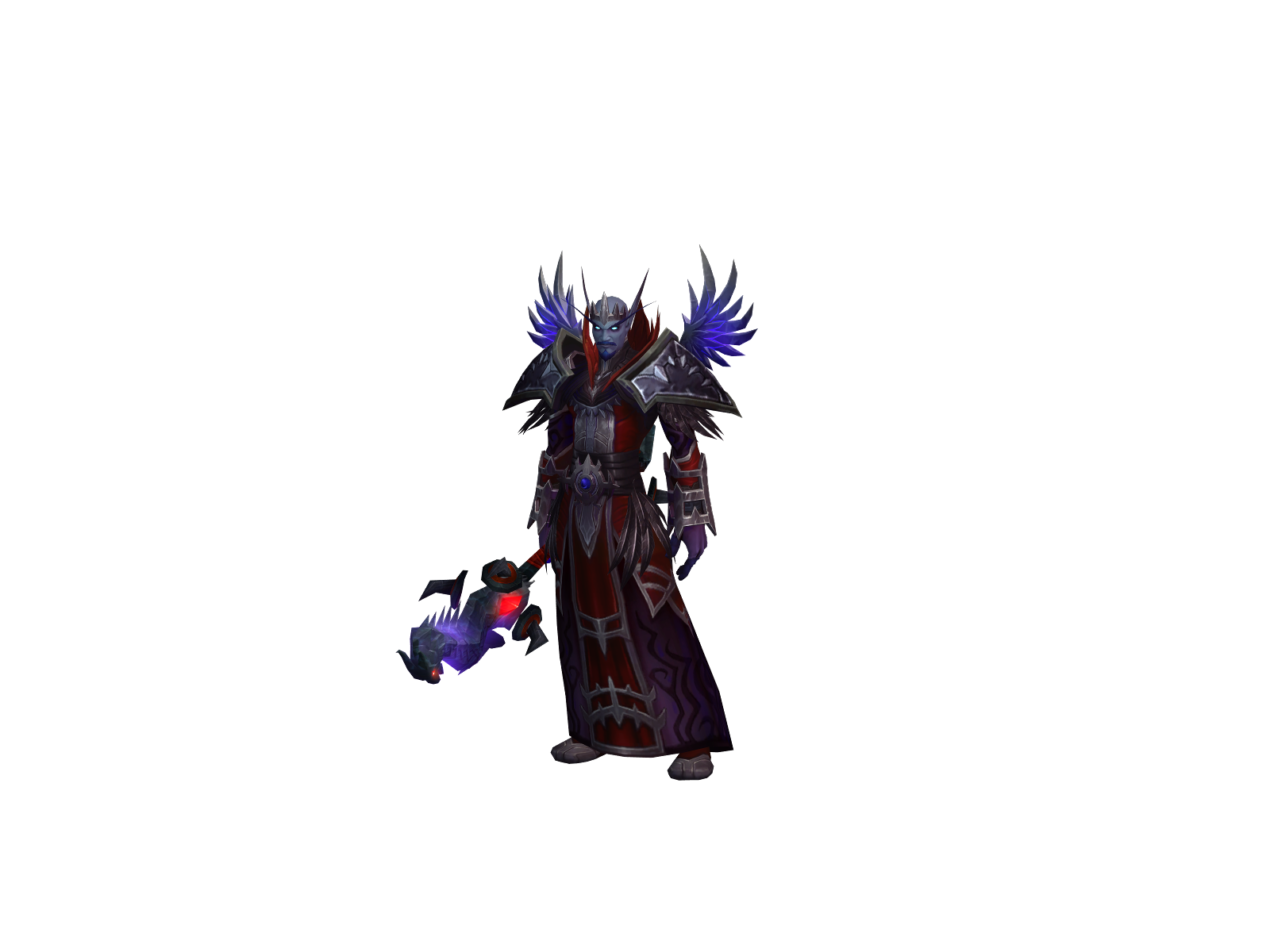 Nhull 3D character render