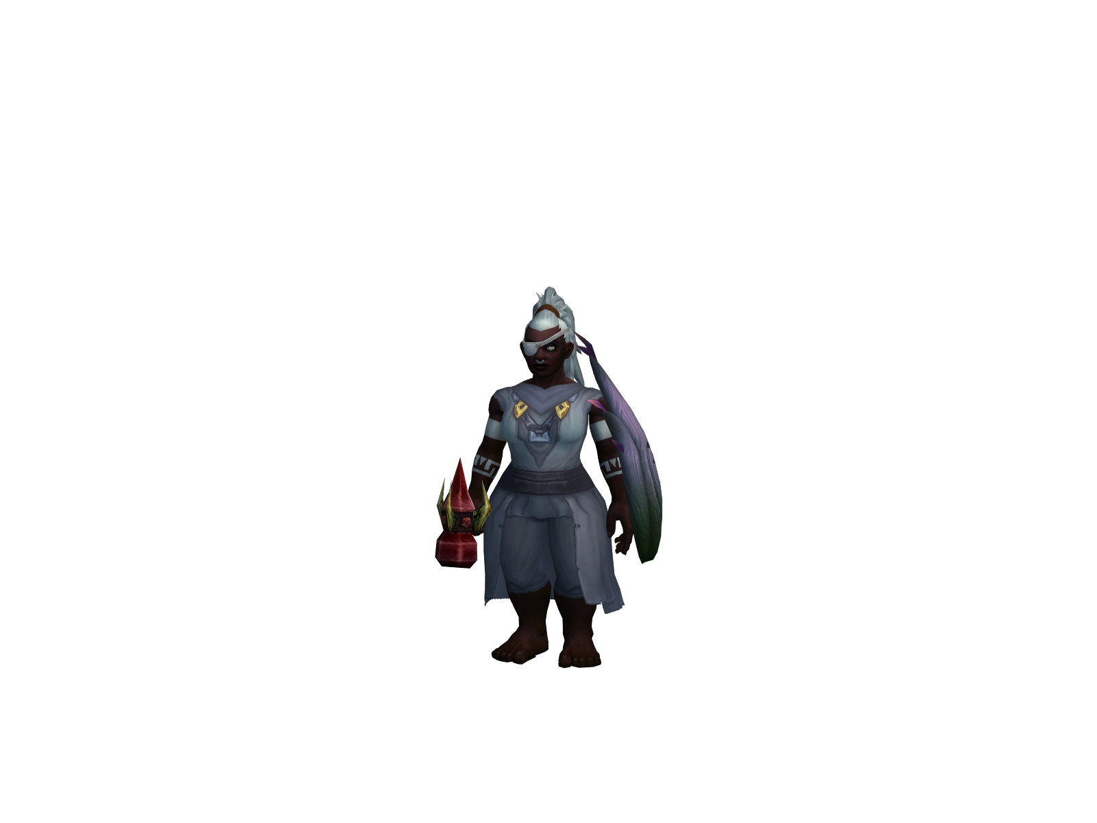 Siggedaller 3D character render