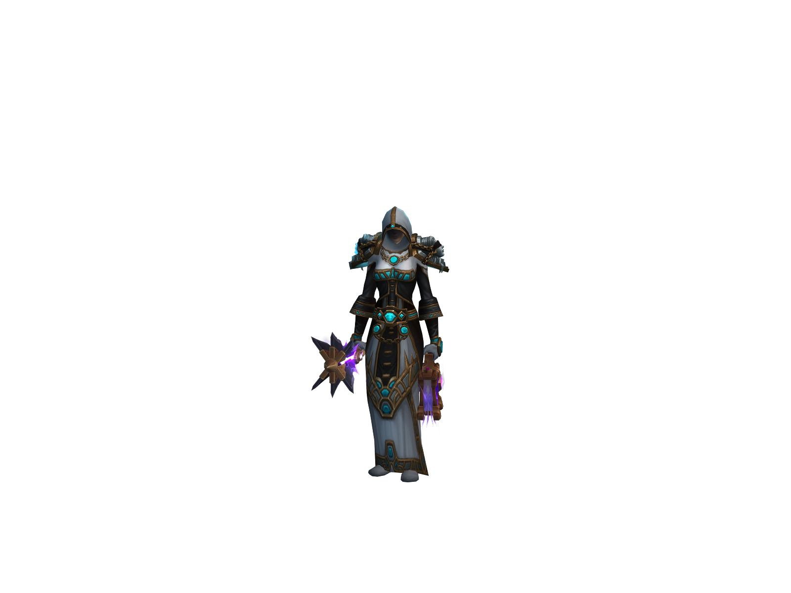 Sorclass 3D character render