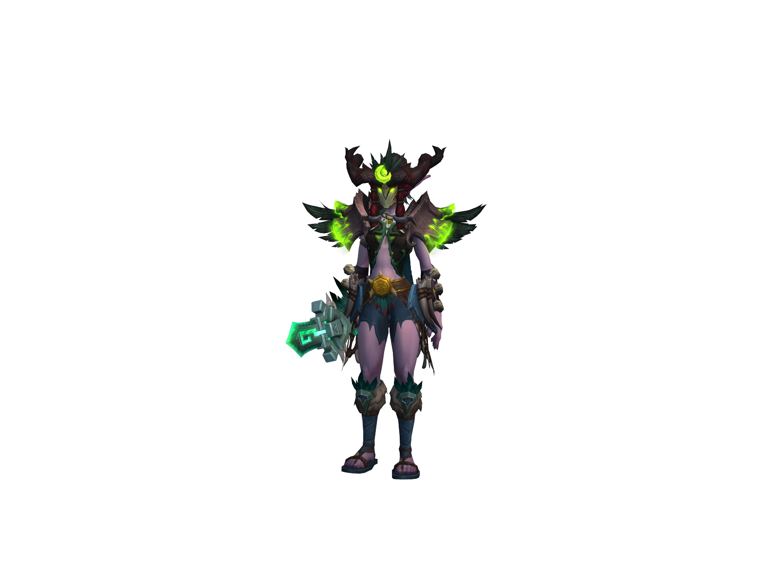Elvenpatha 3D character render