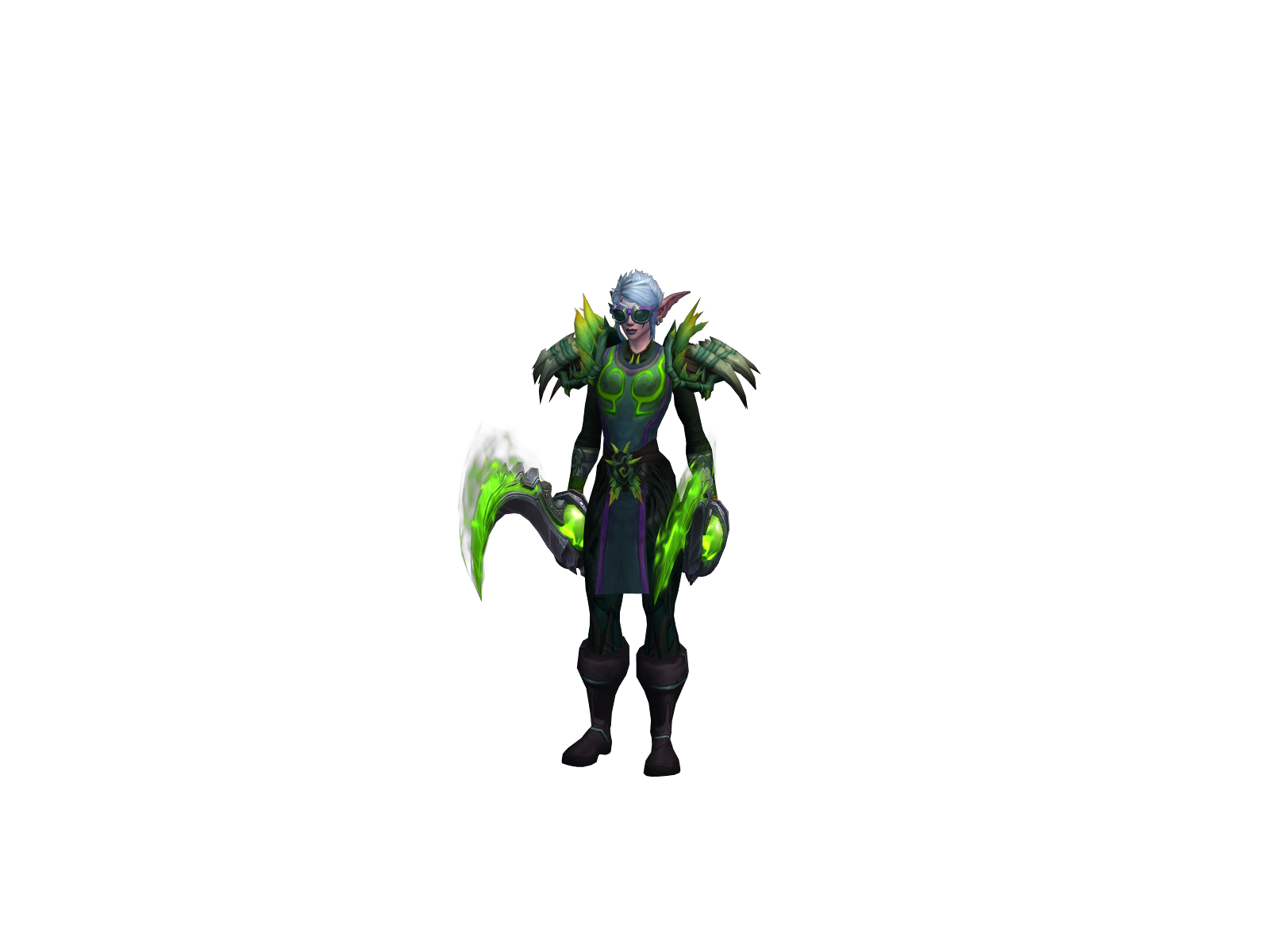 Schizoprenia 3D character render