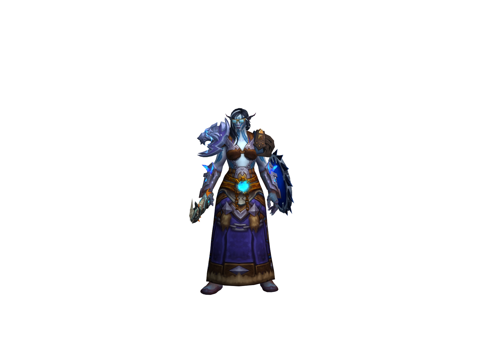 Lethaltidal 3D character render