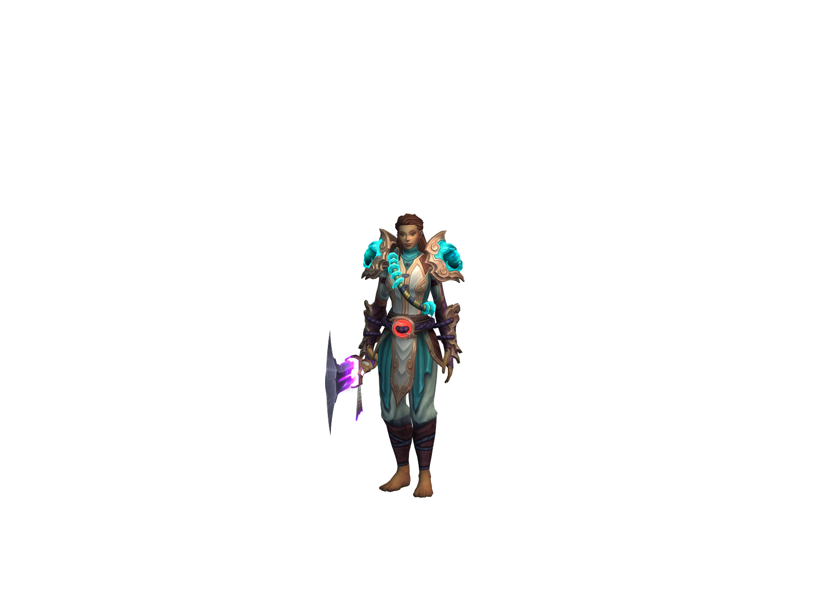Ktrinaa 3D character render