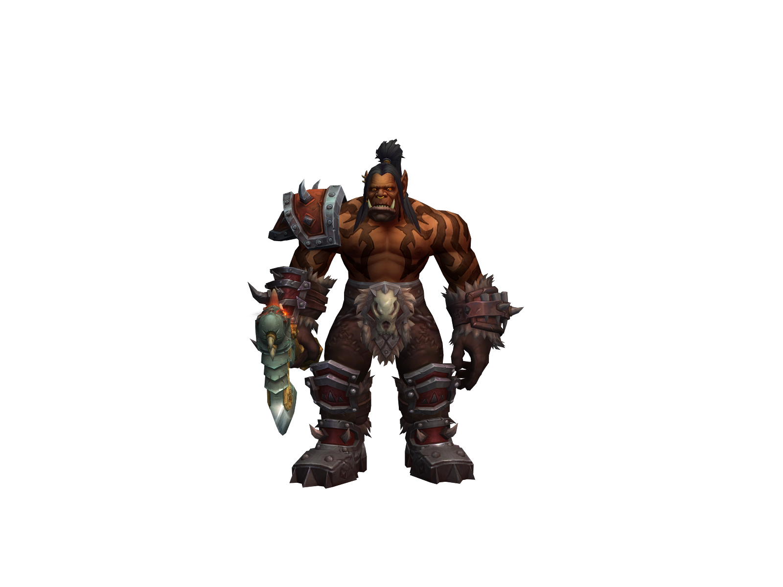 Moknakor 3D character render