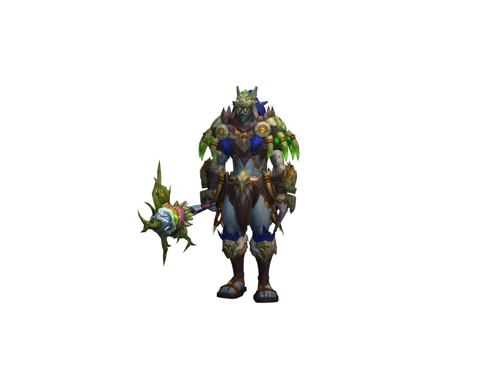 Mertadam 3D character render