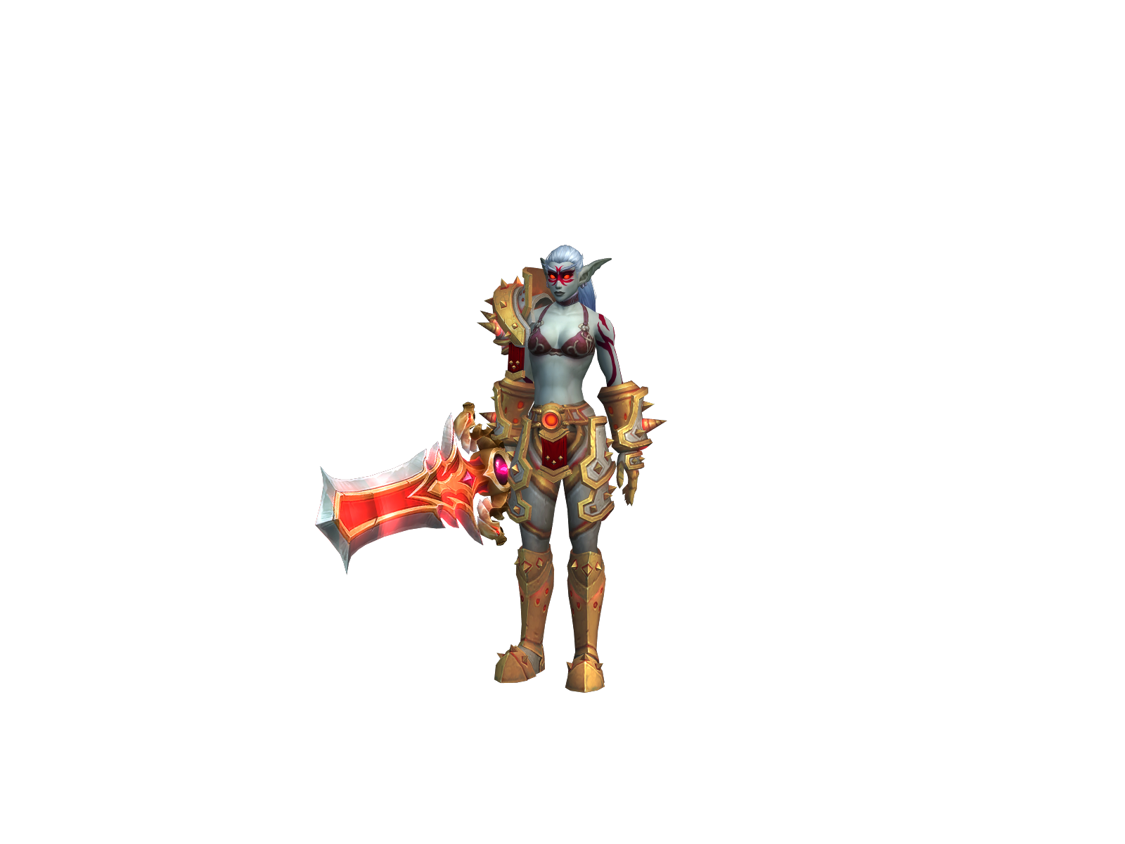 Einarstrike 3D character render