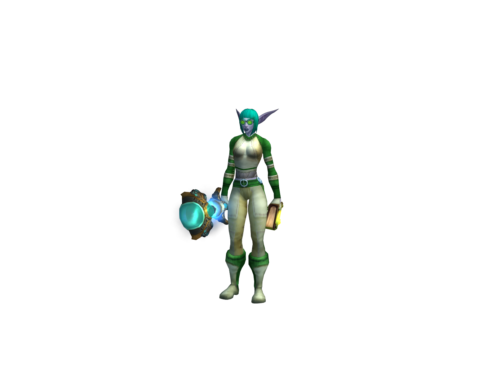 Ikn 3D character render