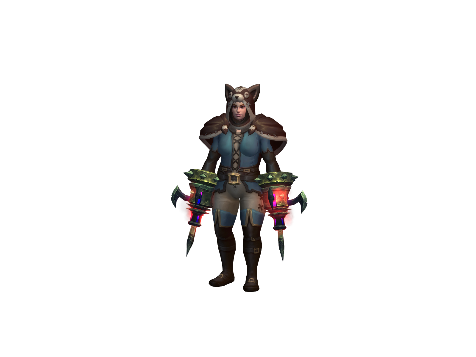 Danatrax 3D character render